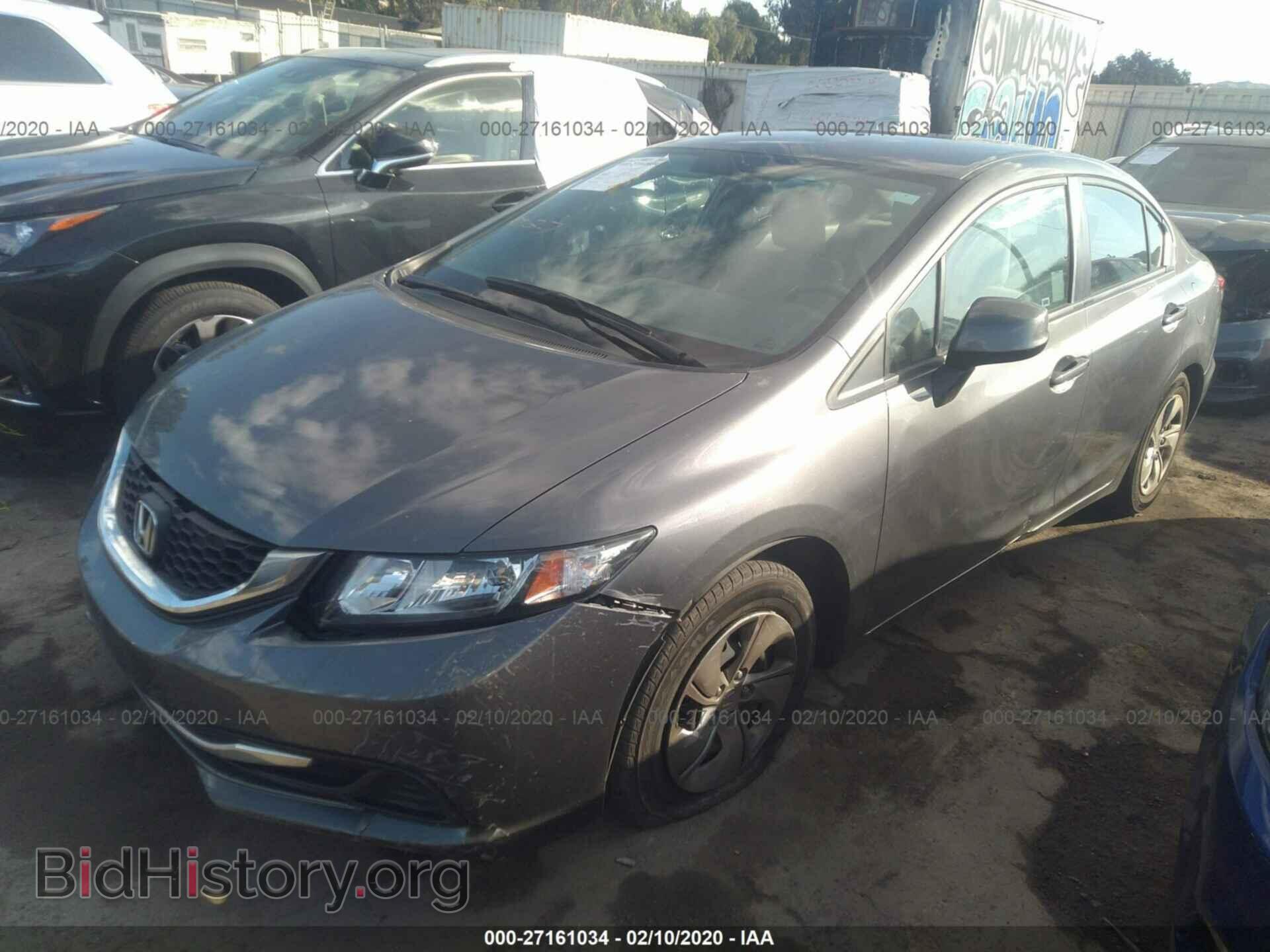 2013 HONDA CIVIC - VIN: 19XFB2F55DE268140 - Фото 2