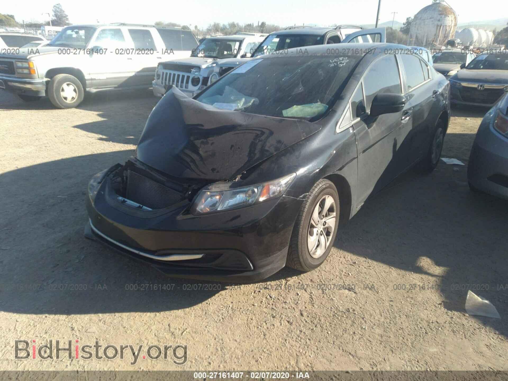 2014 HONDA CIVIC - VIN: 19XFB2F58EE210122 - Фото 2