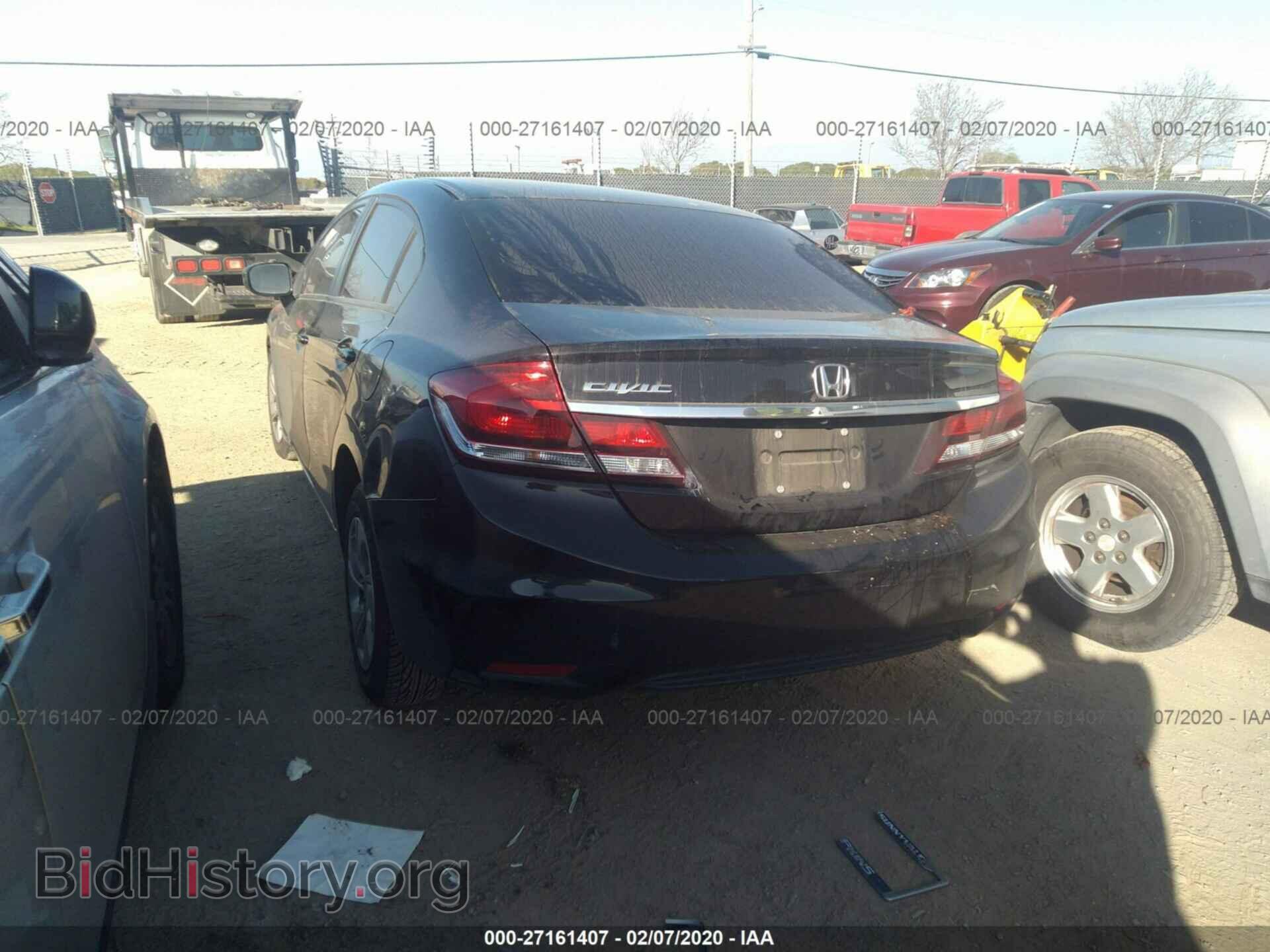 2014 HONDA CIVIC - VIN: 19XFB2F58EE210122 - Фото 3