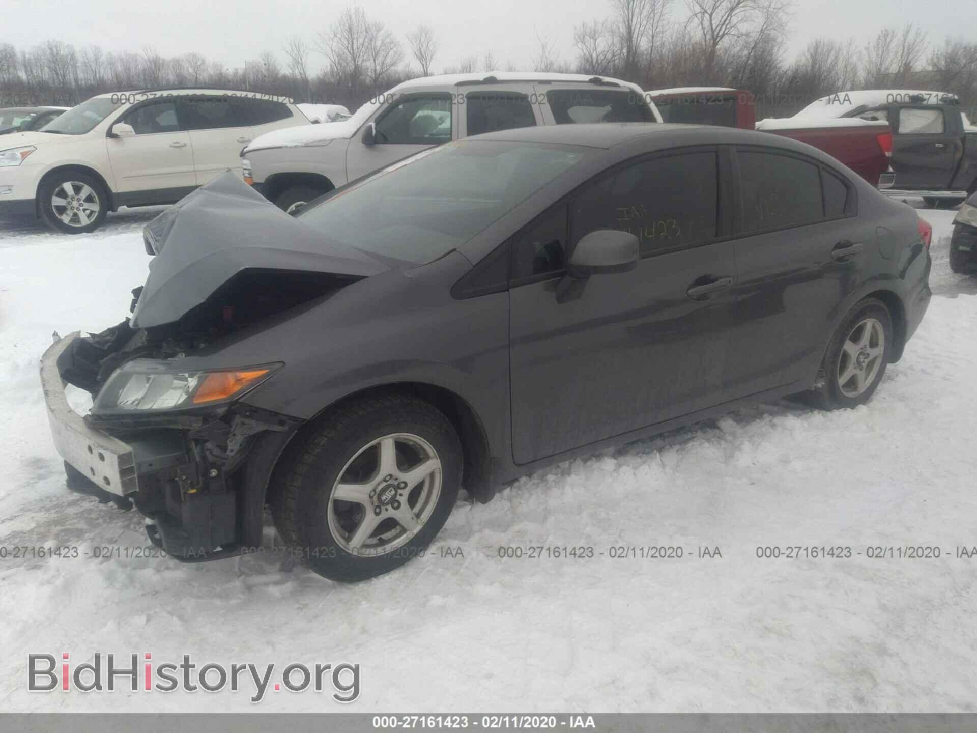 2012 HONDA CIVIC - VIN: 19XFB2F57CE100322 - Фото 2