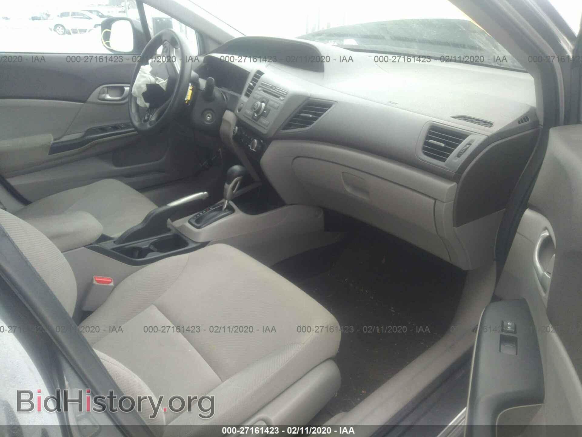 2012 HONDA CIVIC - VIN: 19XFB2F57CE100322 - Фото 5