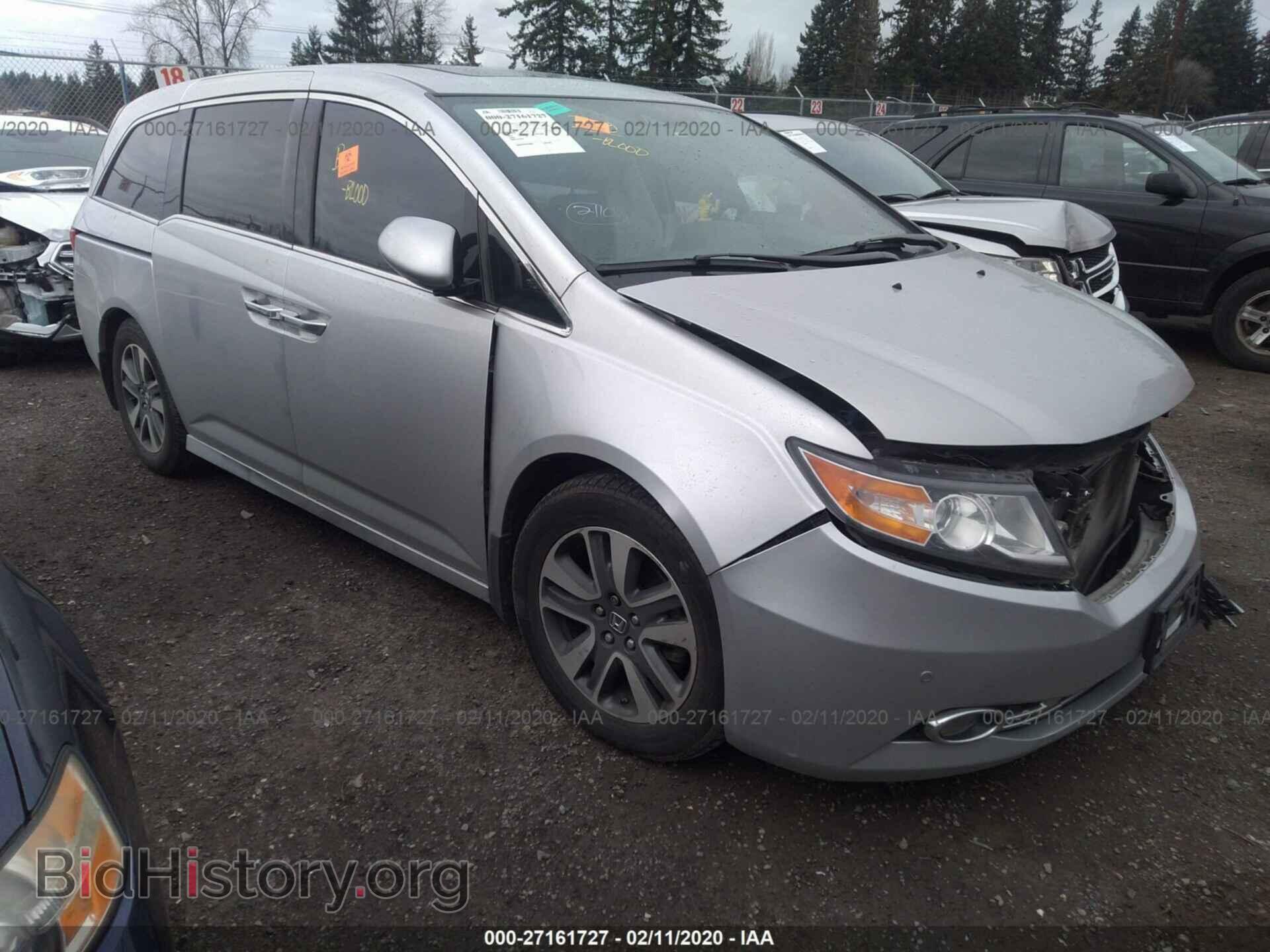 Фотография 5FNRL5H91EB034262 - HONDA ODYSSEY 2014