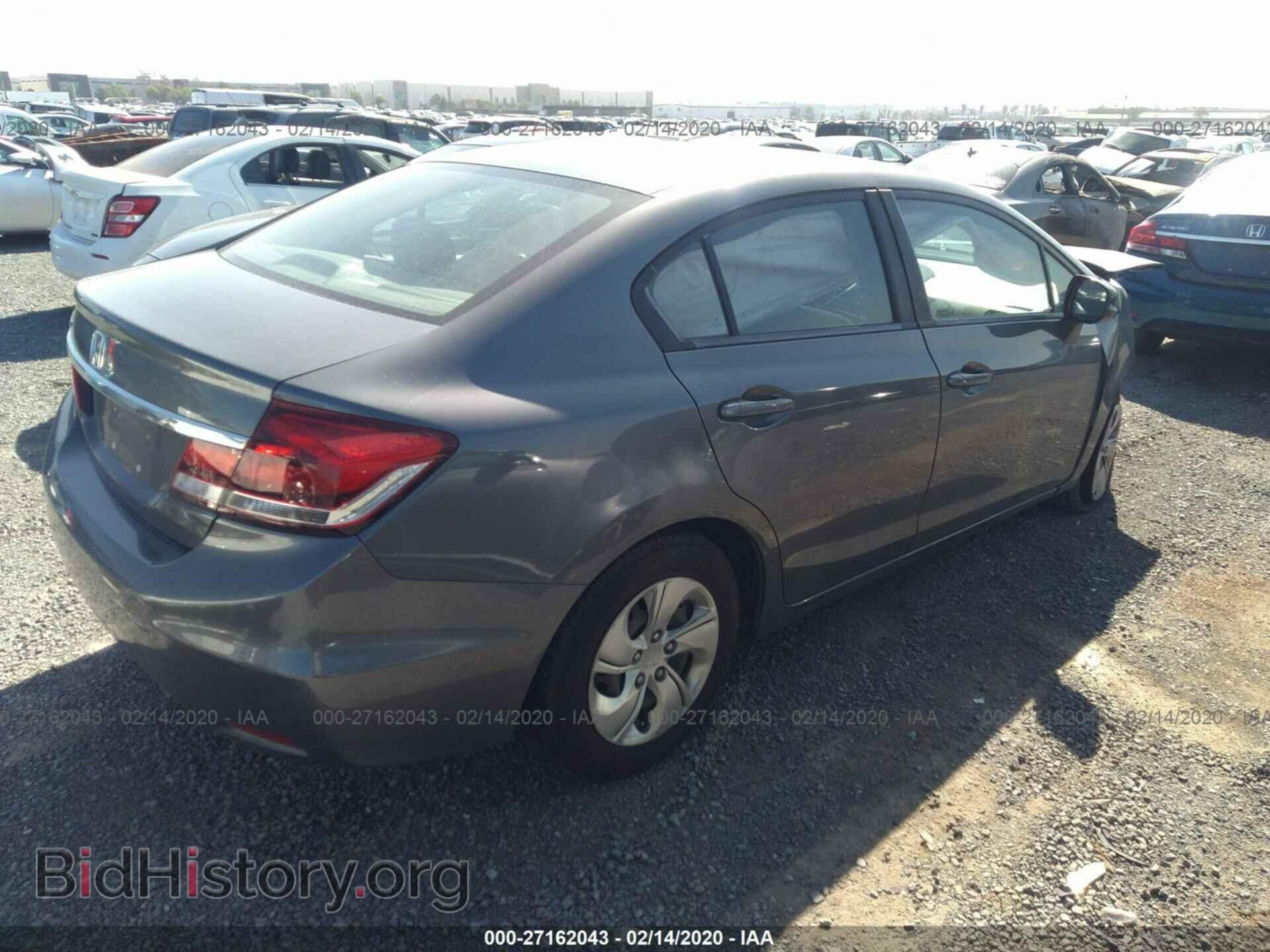 2013 HONDA CIVIC - VIN: 19XFB2F58DE225332 - Фото 4