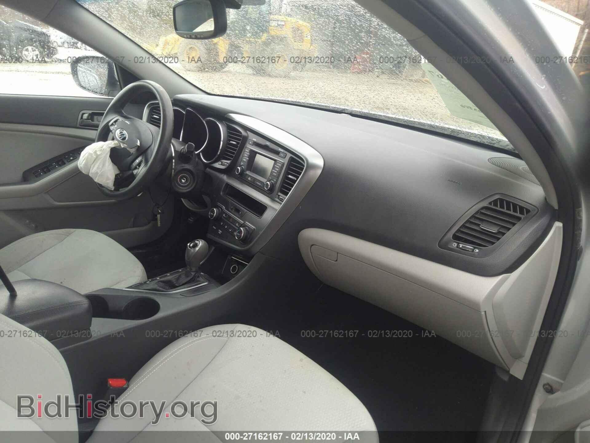 2013 KIA OPTIMA - VIN: KNAGM4A79D5402482 - Фото 5