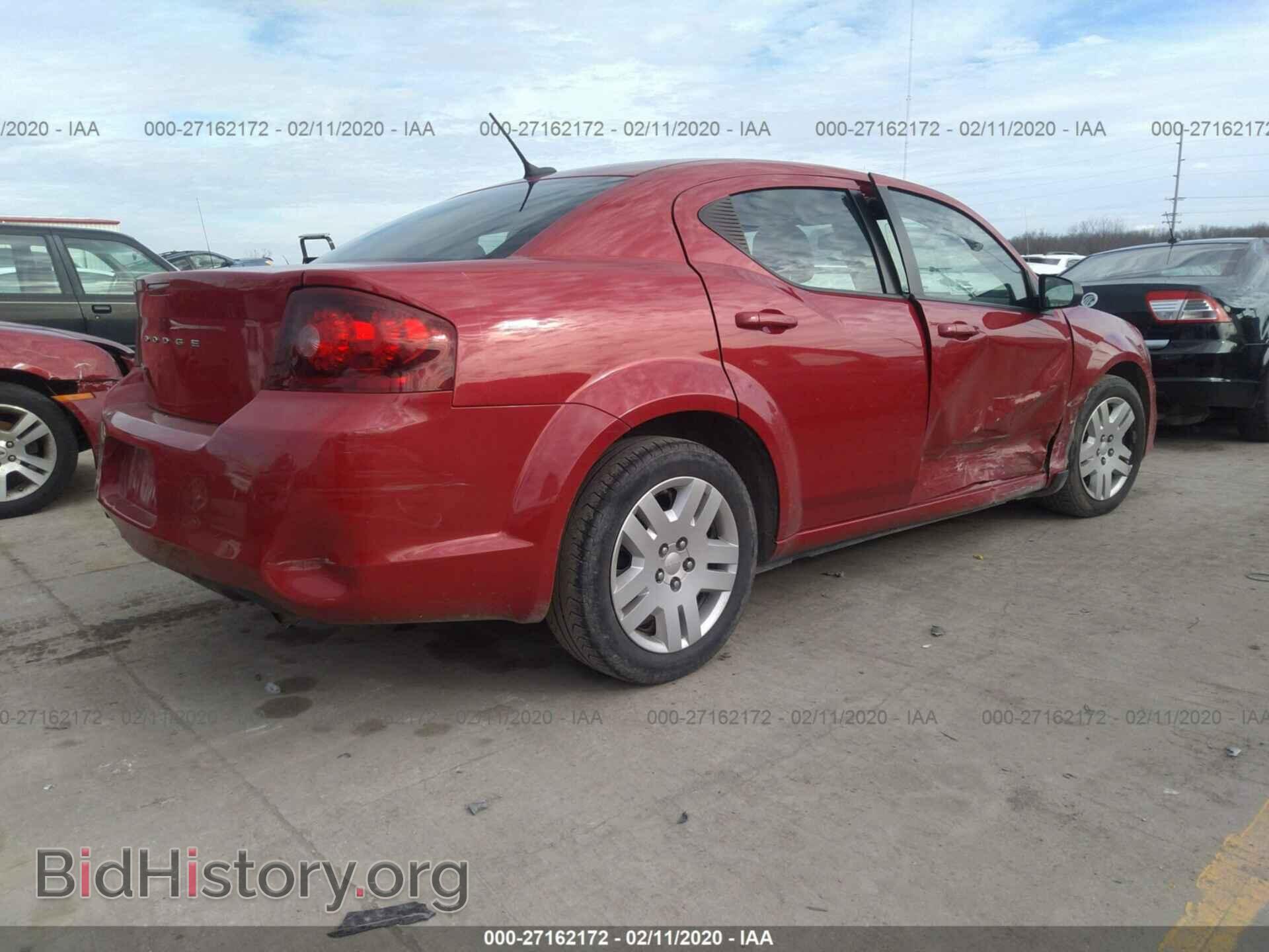 2013 DODGE AVENGER - VIN: 1C3CDZAB6DN596203 - Фото 4
