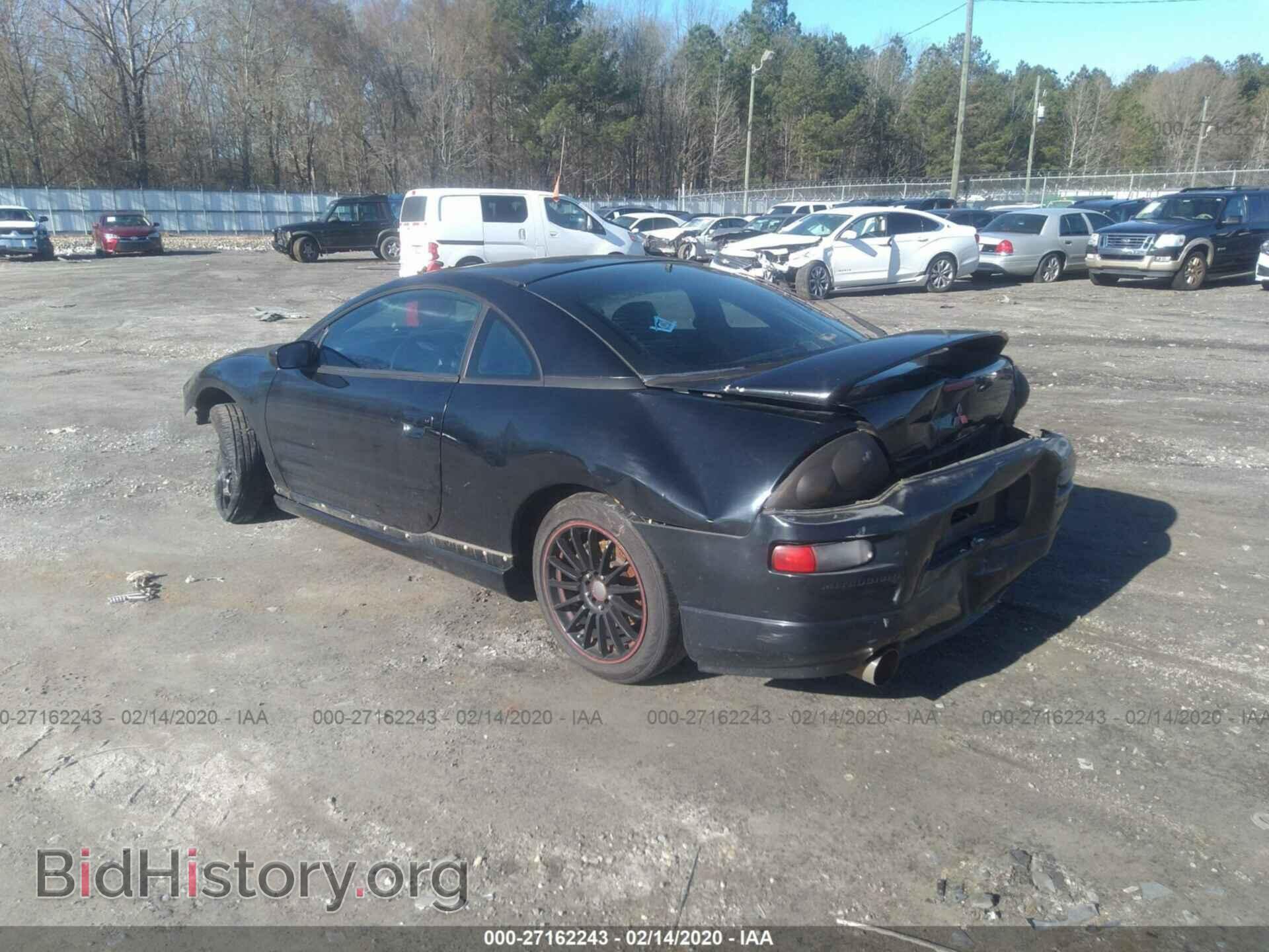 2000 MITSUBISHI ECLIPSE - VIN: 4A3AC54L6YE054265 - Фото 3