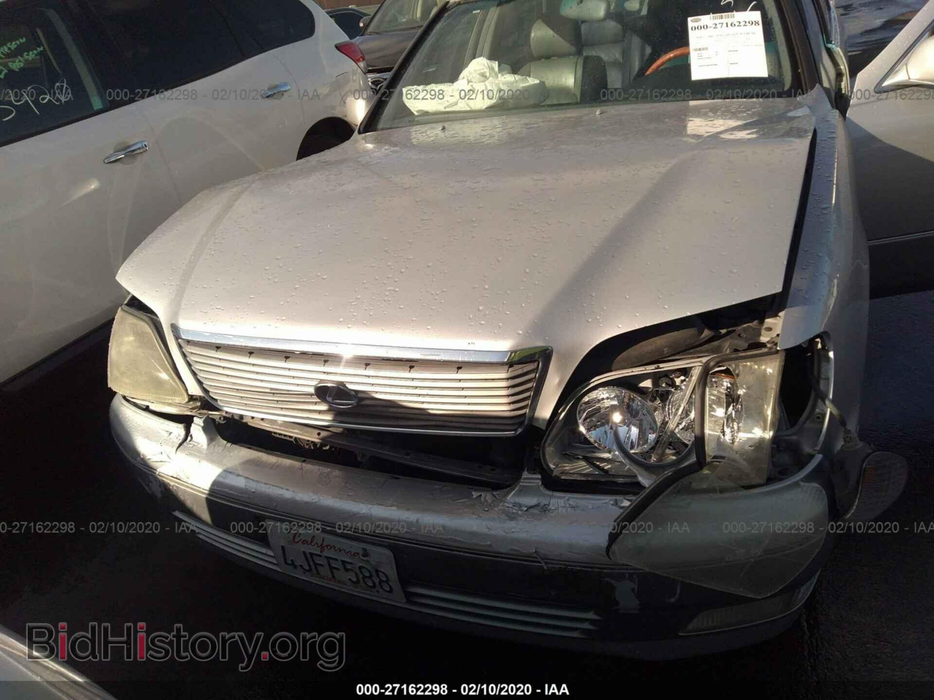 2000 LEXUS LS - VIN: JT8BH28F1Y0168973 - Фото 6