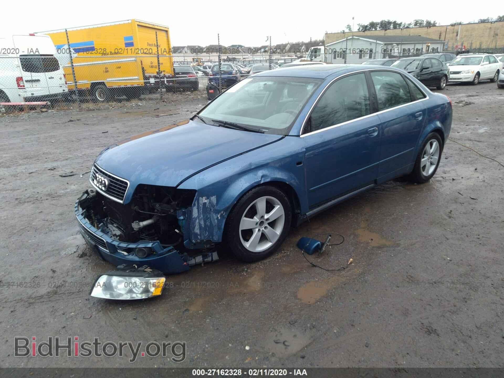 2002 AUDI A4 - VIN: WAULT58E92A119385 - Фото 2
