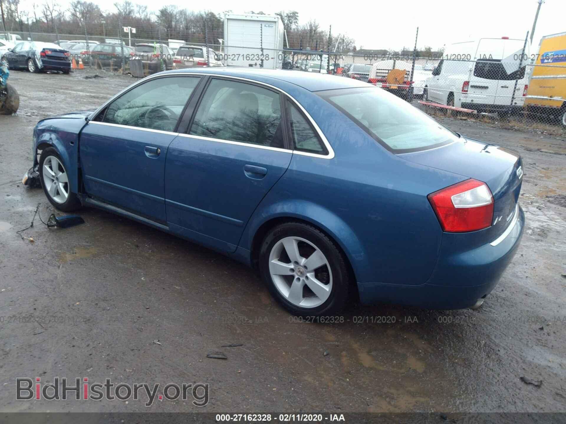 2002 AUDI A4 - VIN: WAULT58E92A119385 - Фото 3