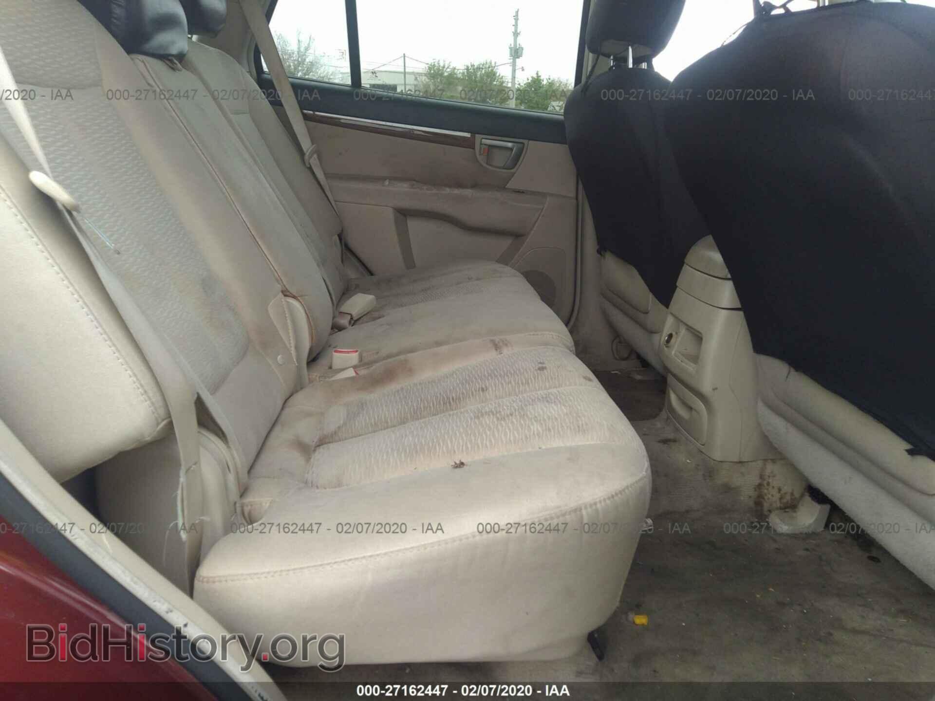 2007 HYUNDAI SANTA FE - VIN: 5NMSG13D67H124048 - Фото 8