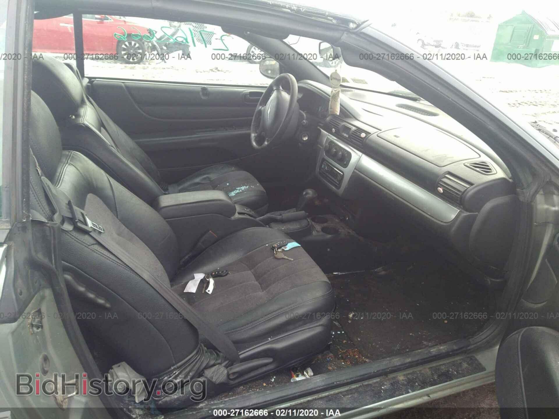 2005 CHRYSLER SEBRING - VIN: 1C3EL55R65N538315 - Фото 5