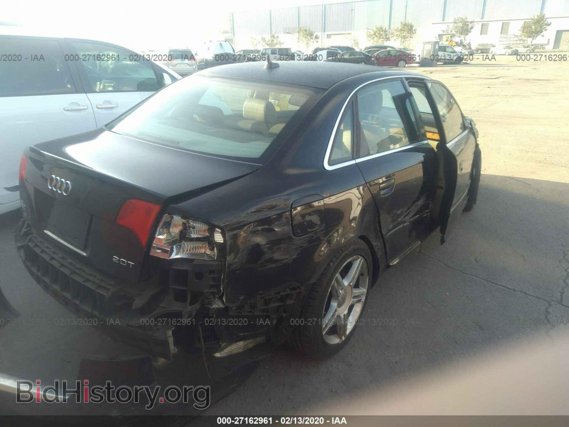 2008 AUDI A4 - VIN: WAUAF78E58A050567 - Фото 4