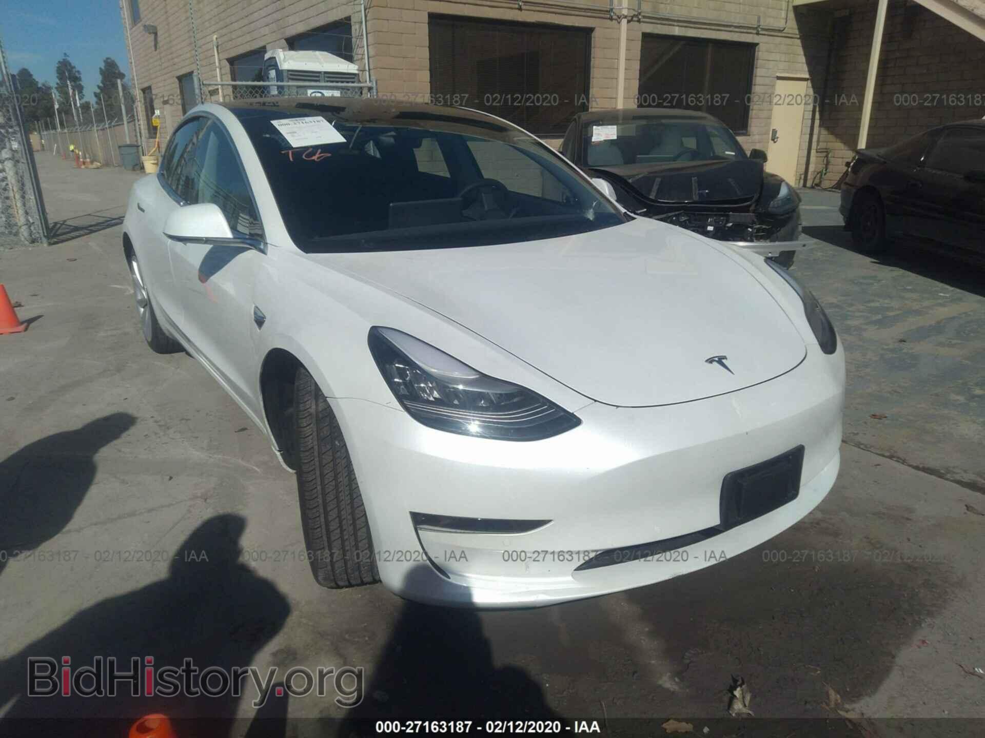 Photo 5YJ3E1EAXKF508101 - TESLA MODEL 3 2019