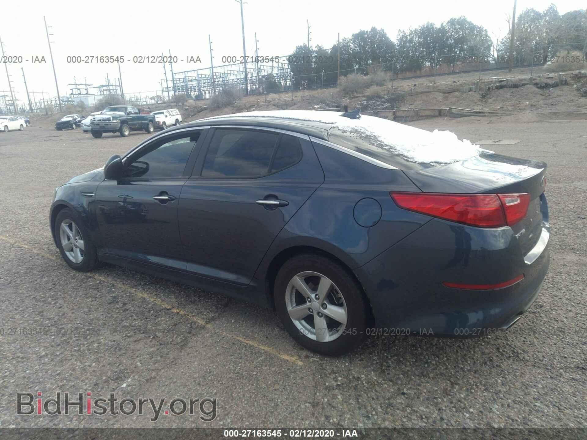 2015 KIA OPTIMA - VIN: 5XXGM4A77FG458521 - Фото 3