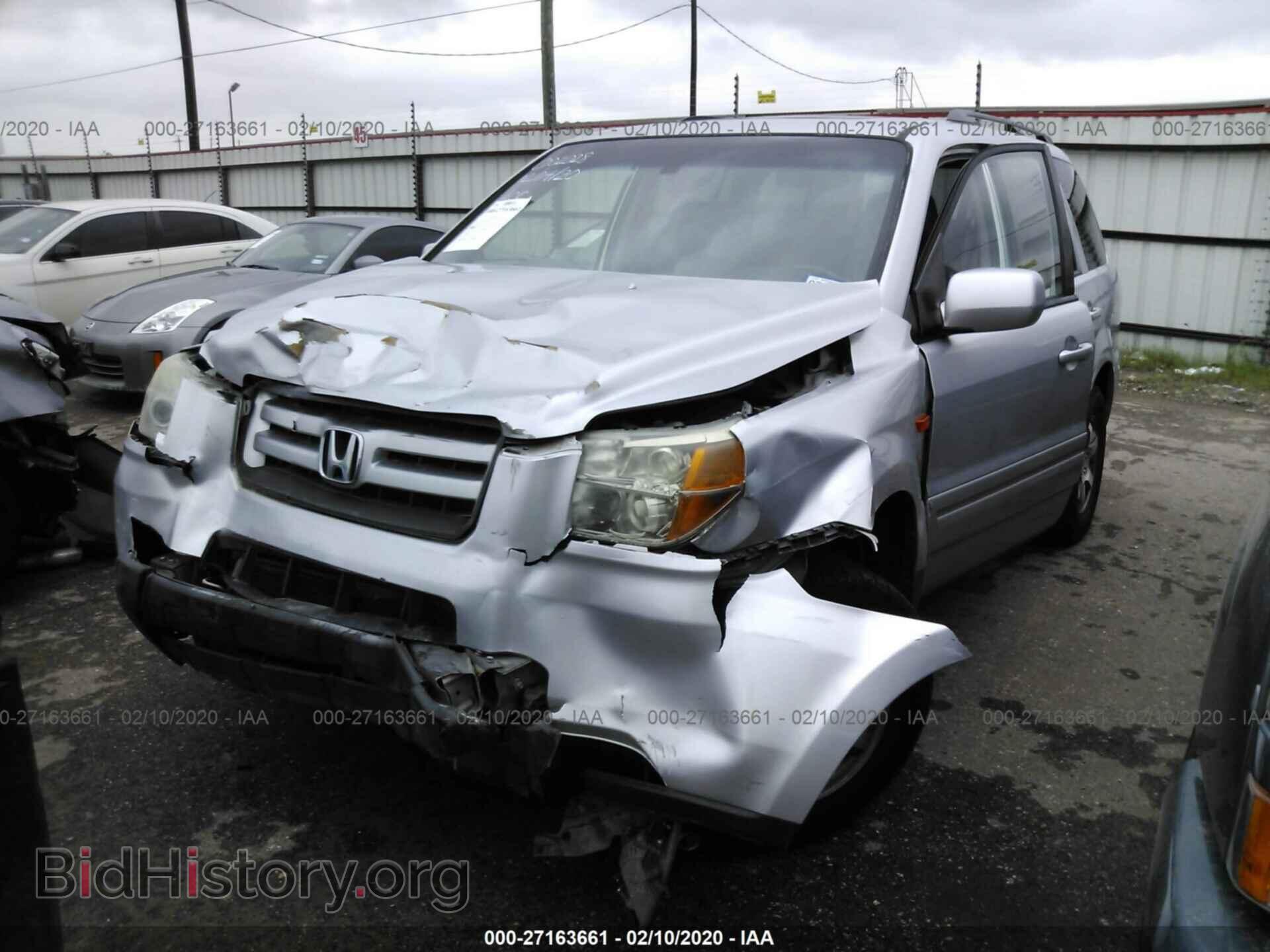 2006 HONDA PILOT - VIN: 5FNYF28546B005516 - Фото 2