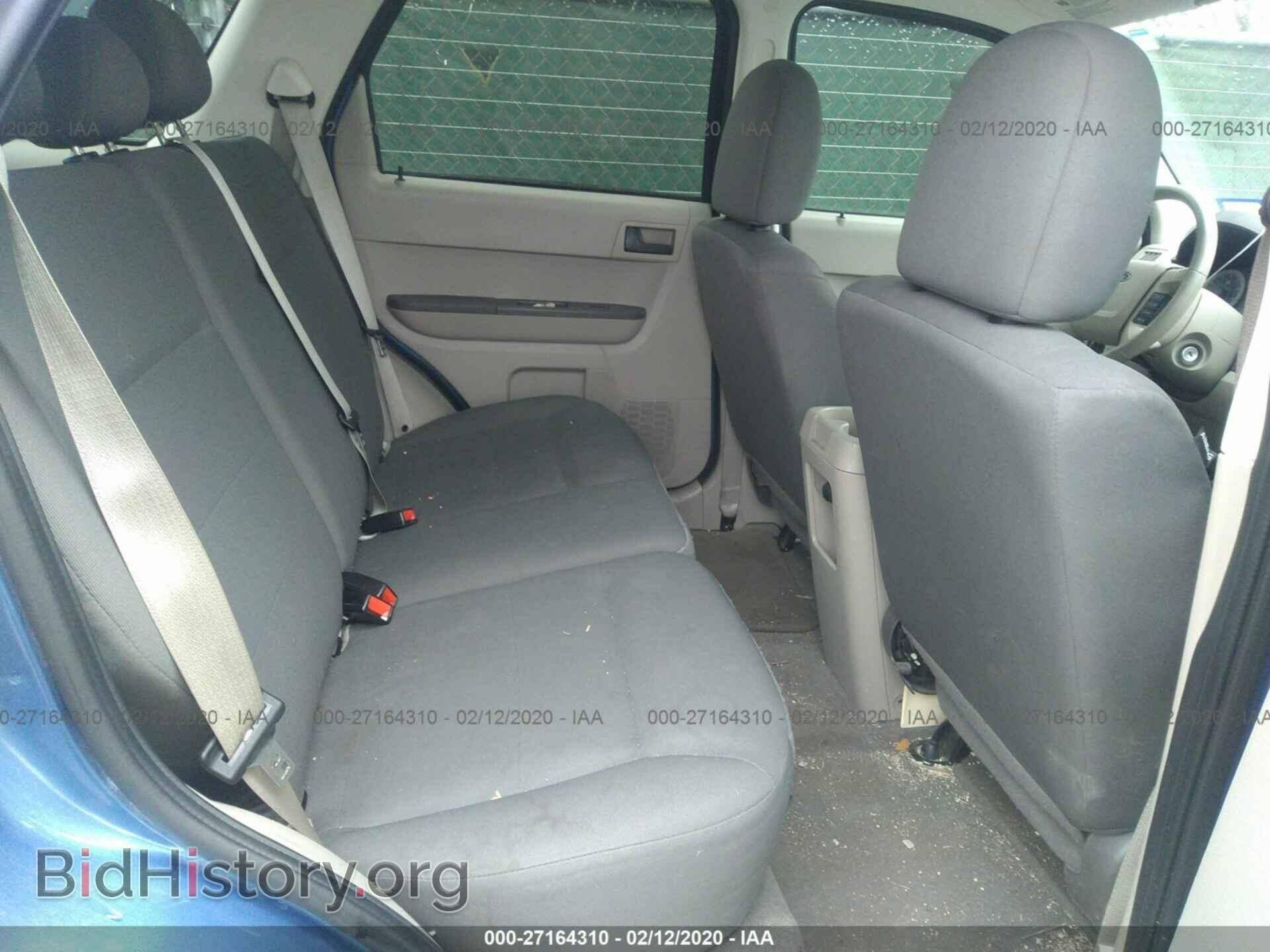 2009 FORD ESCAPE - VIN: 1FMCU02749KA59996 - Фото 8