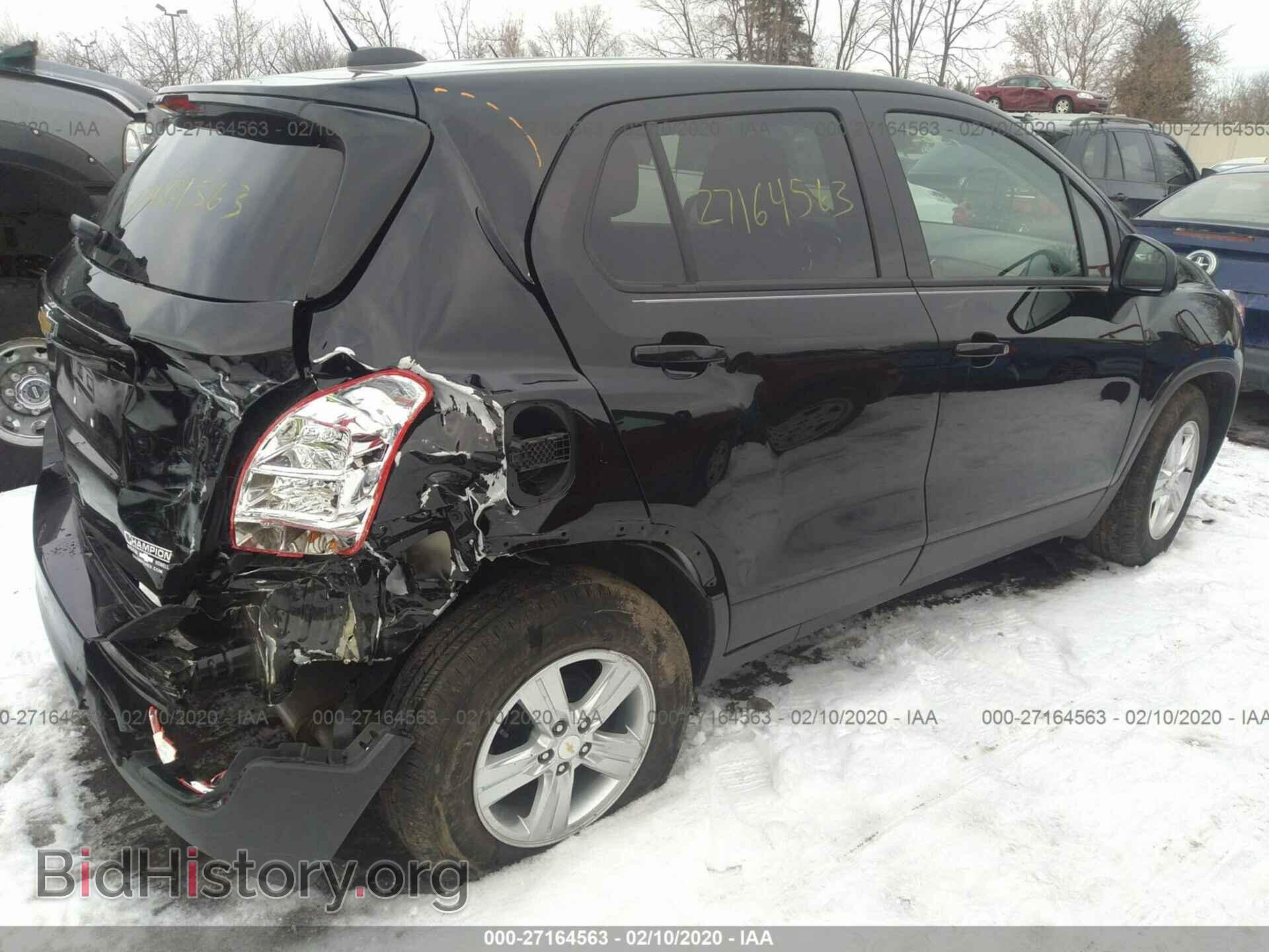 2019 CHEVROLET TRAX - VIN: 3GNCJKSB5KL347356 - Photo 4