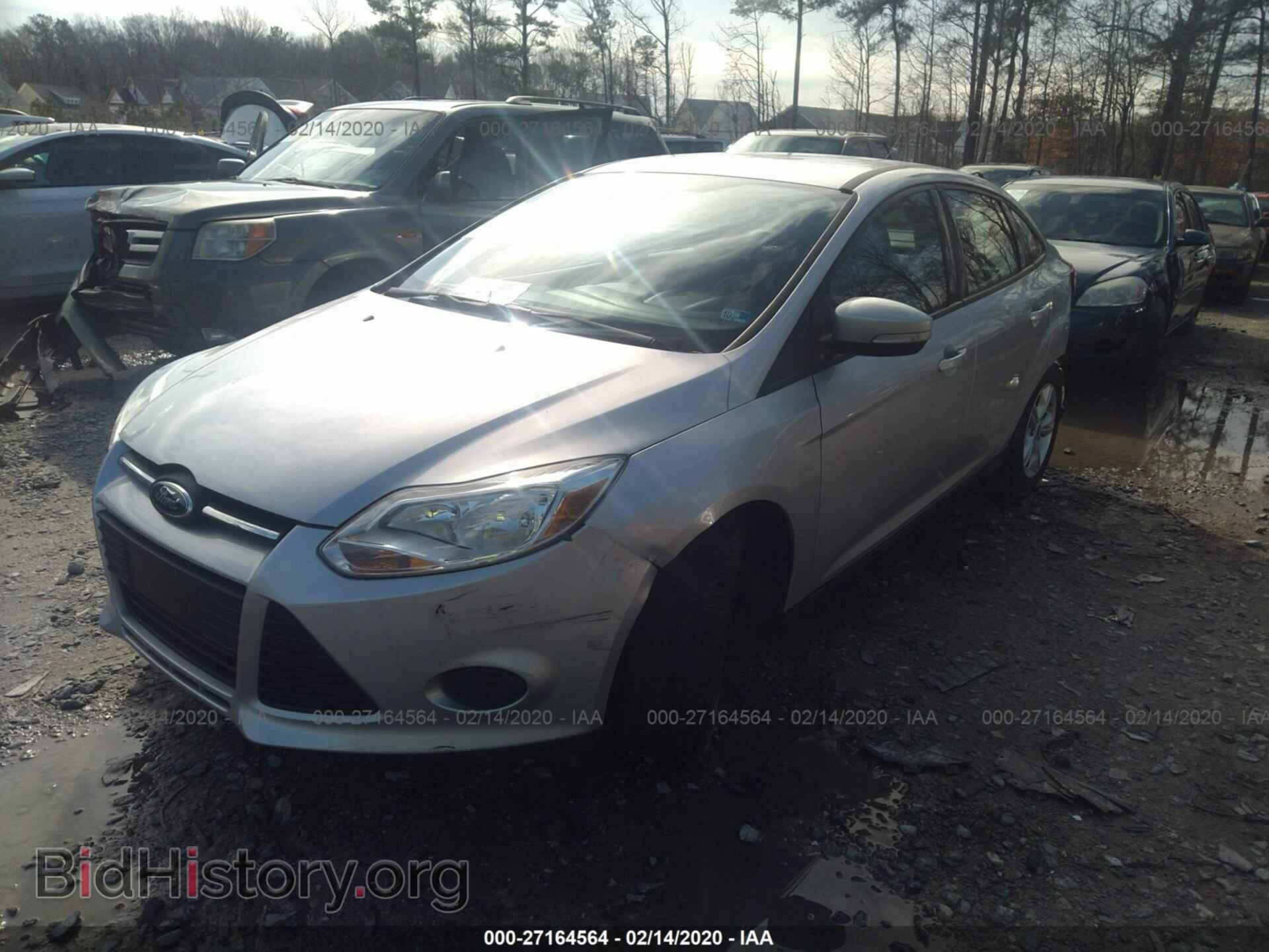2014 FORD FOCUS - VIN: 1FADP3F2XEL124408 - Фото 2