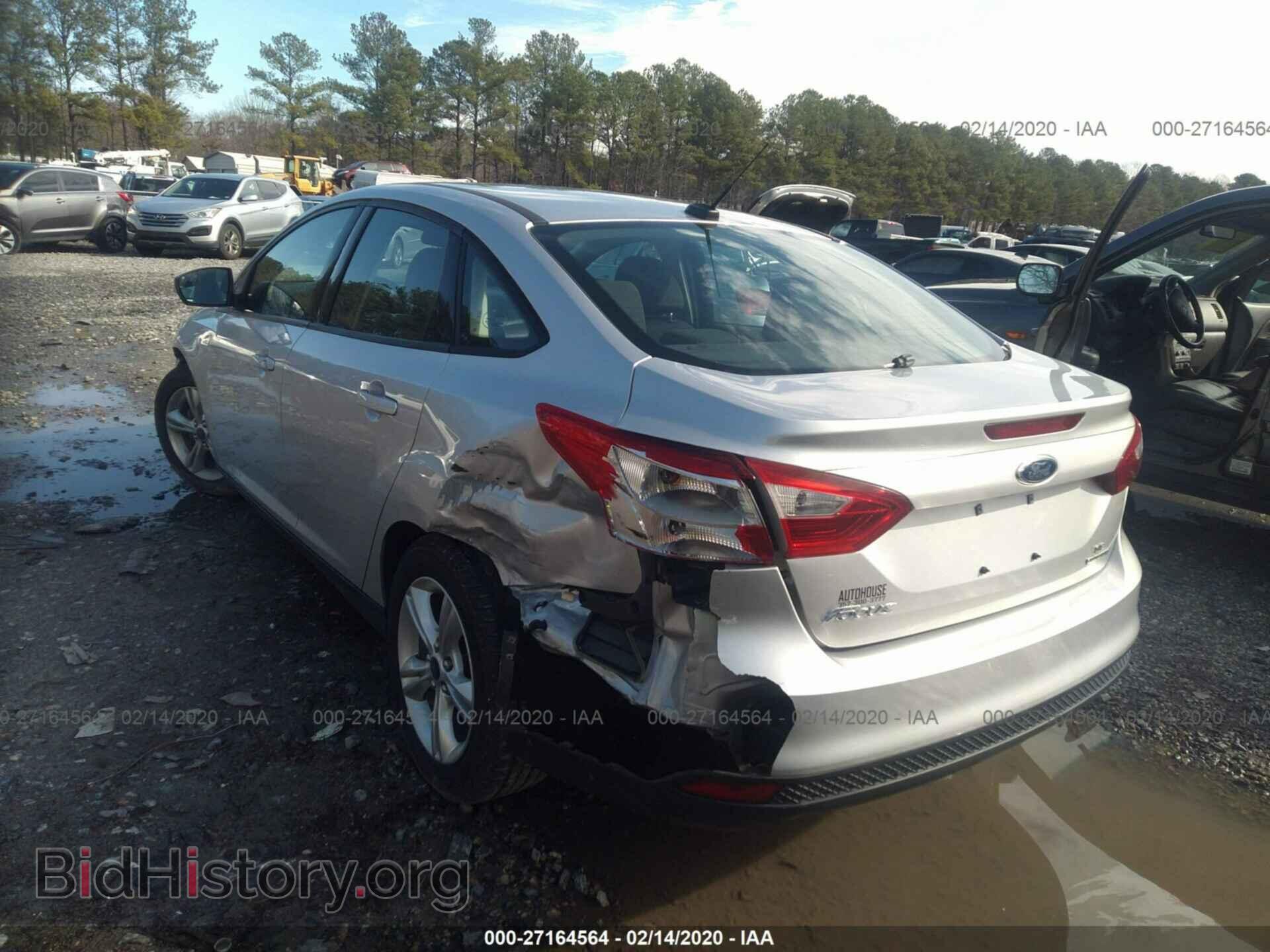 2014 FORD FOCUS - VIN: 1FADP3F2XEL124408 - Фото 3