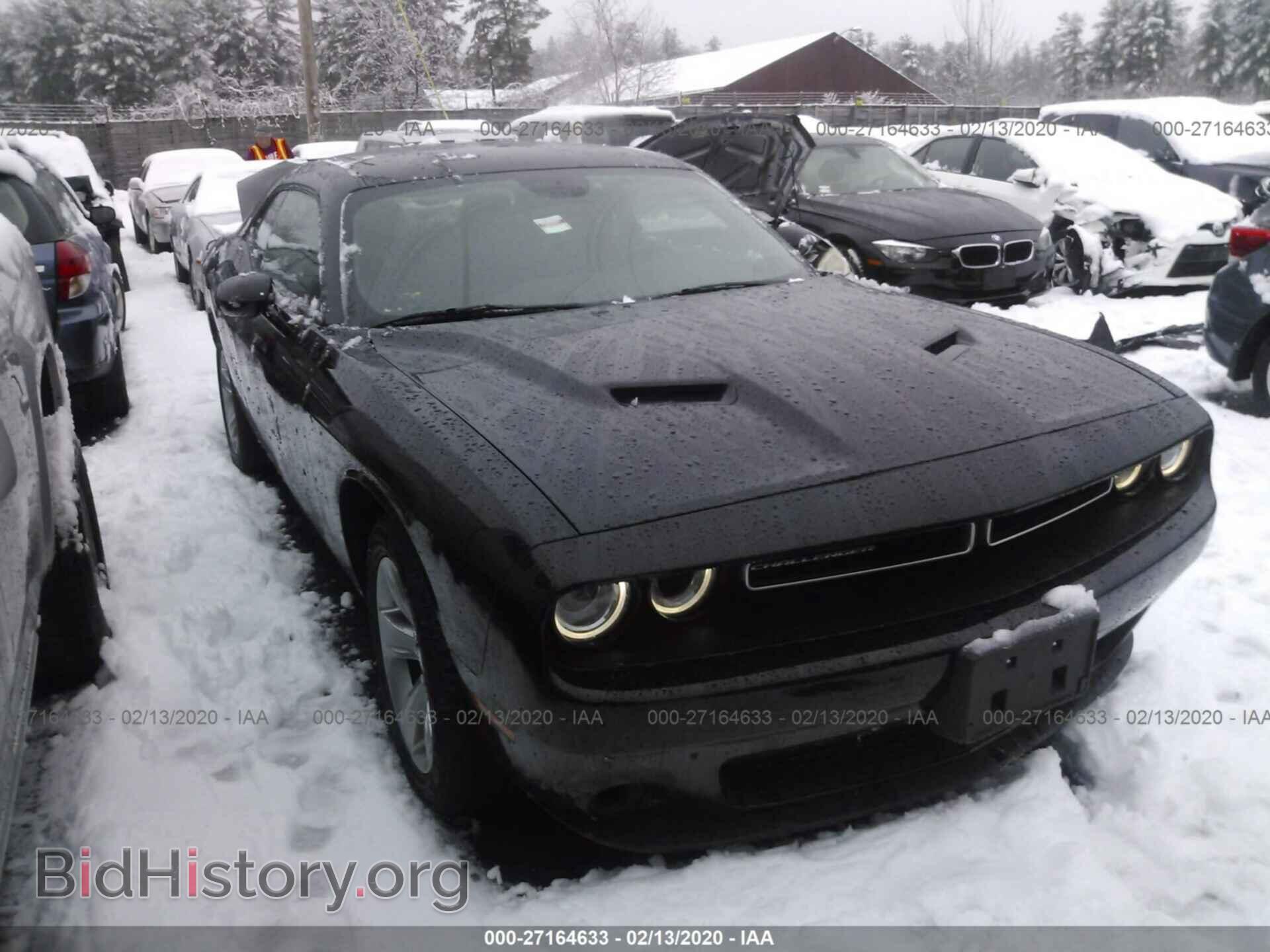 Photo 2C3CDZAG3GH279553 - DODGE CHALLENGER 2016