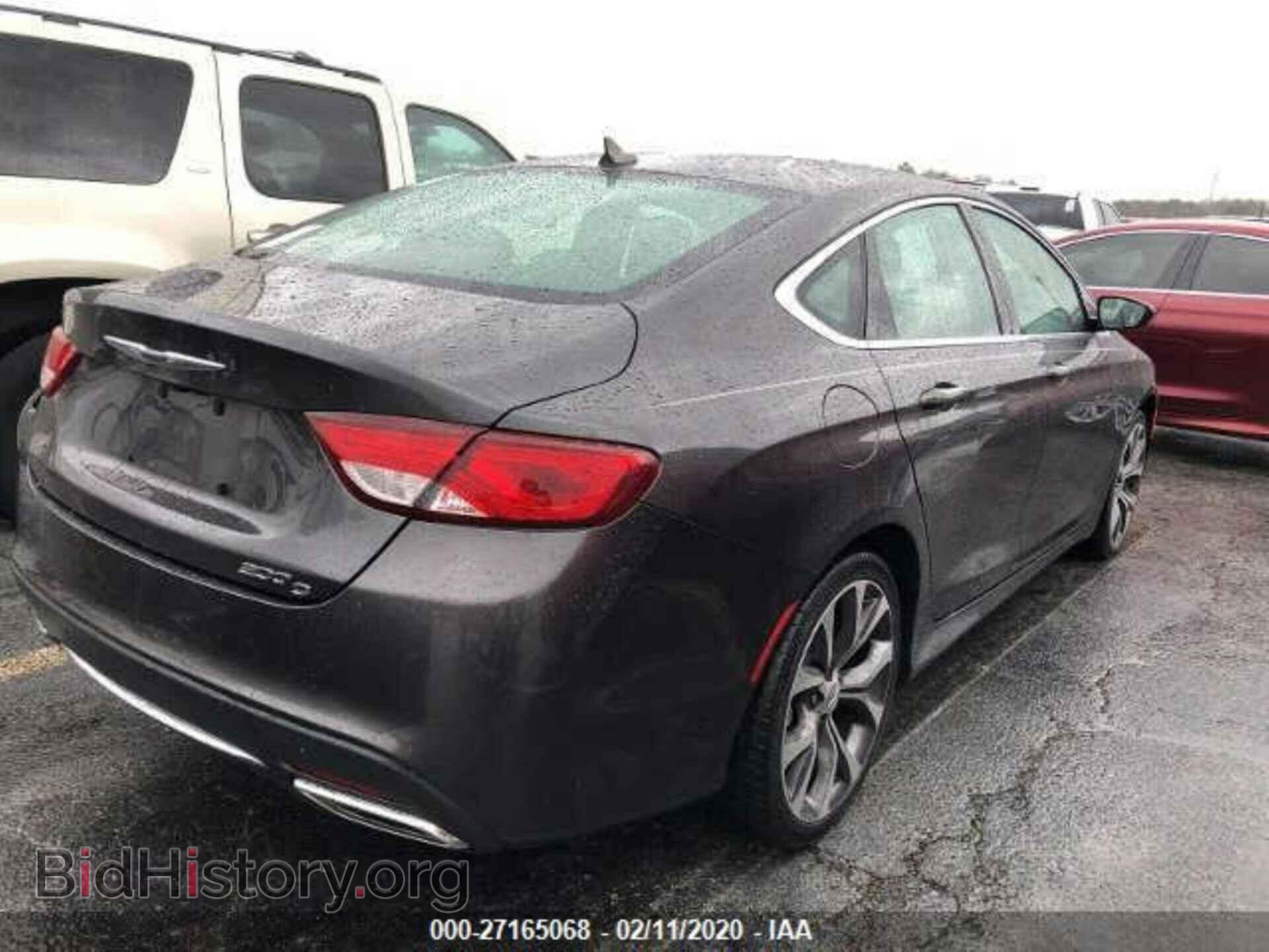 2015 CHRYSLER 200 - VIN: 1C3CCCCG7FN501594 - Фото 2