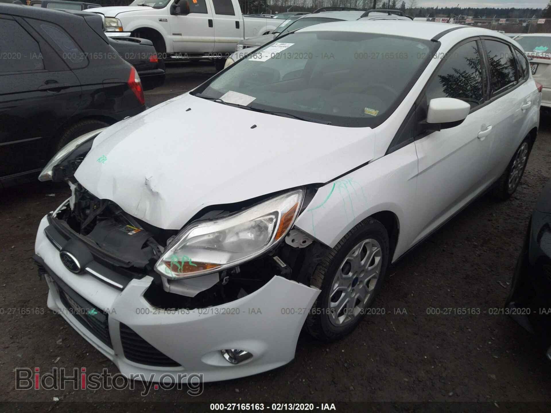 2012 FORD FOCUS - VIN: 1FAHP3K2XCL437401 - Фото 2