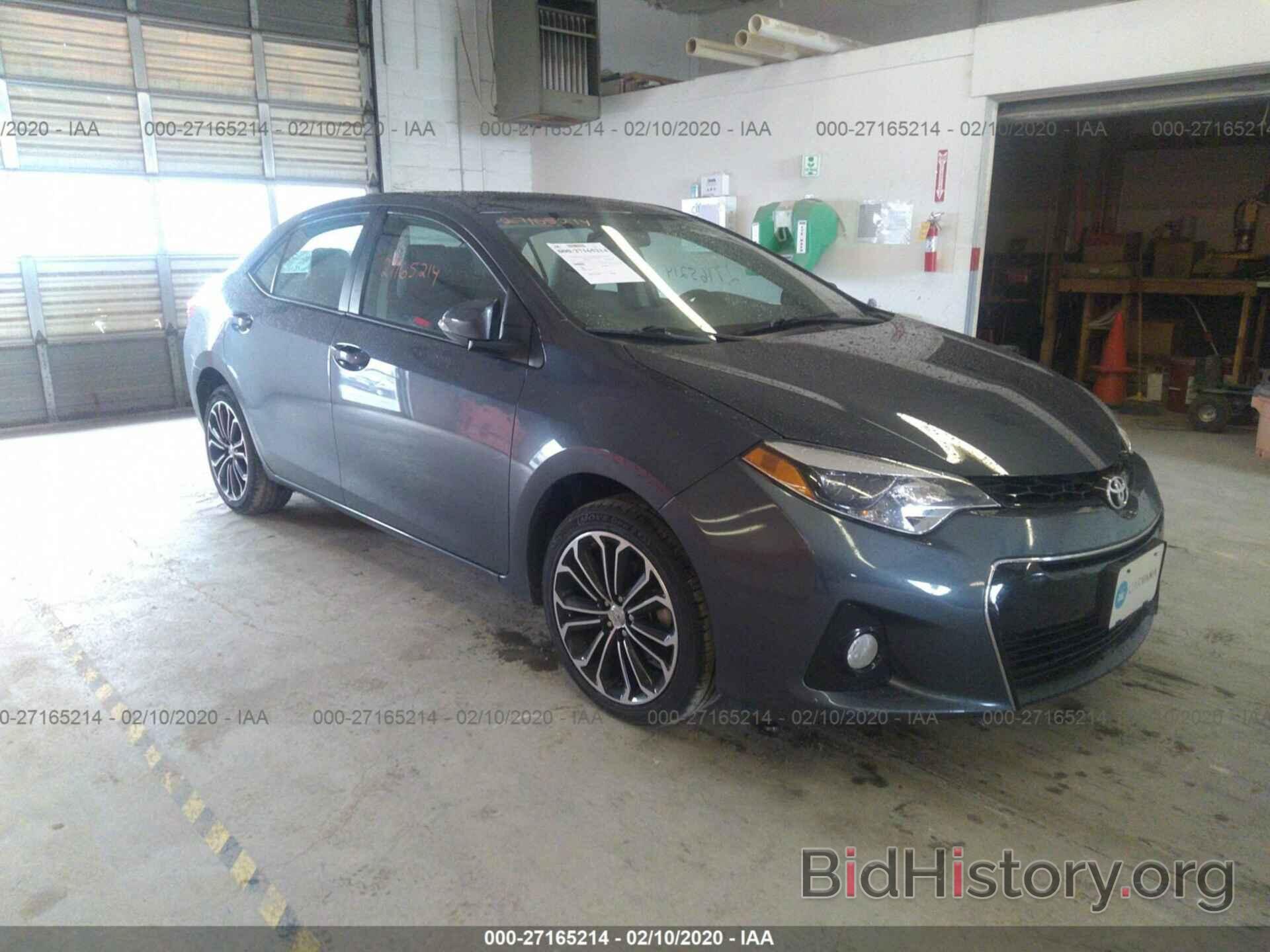 Photo 2T1BURHE6FC449537 - TOYOTA COROLLA 2015