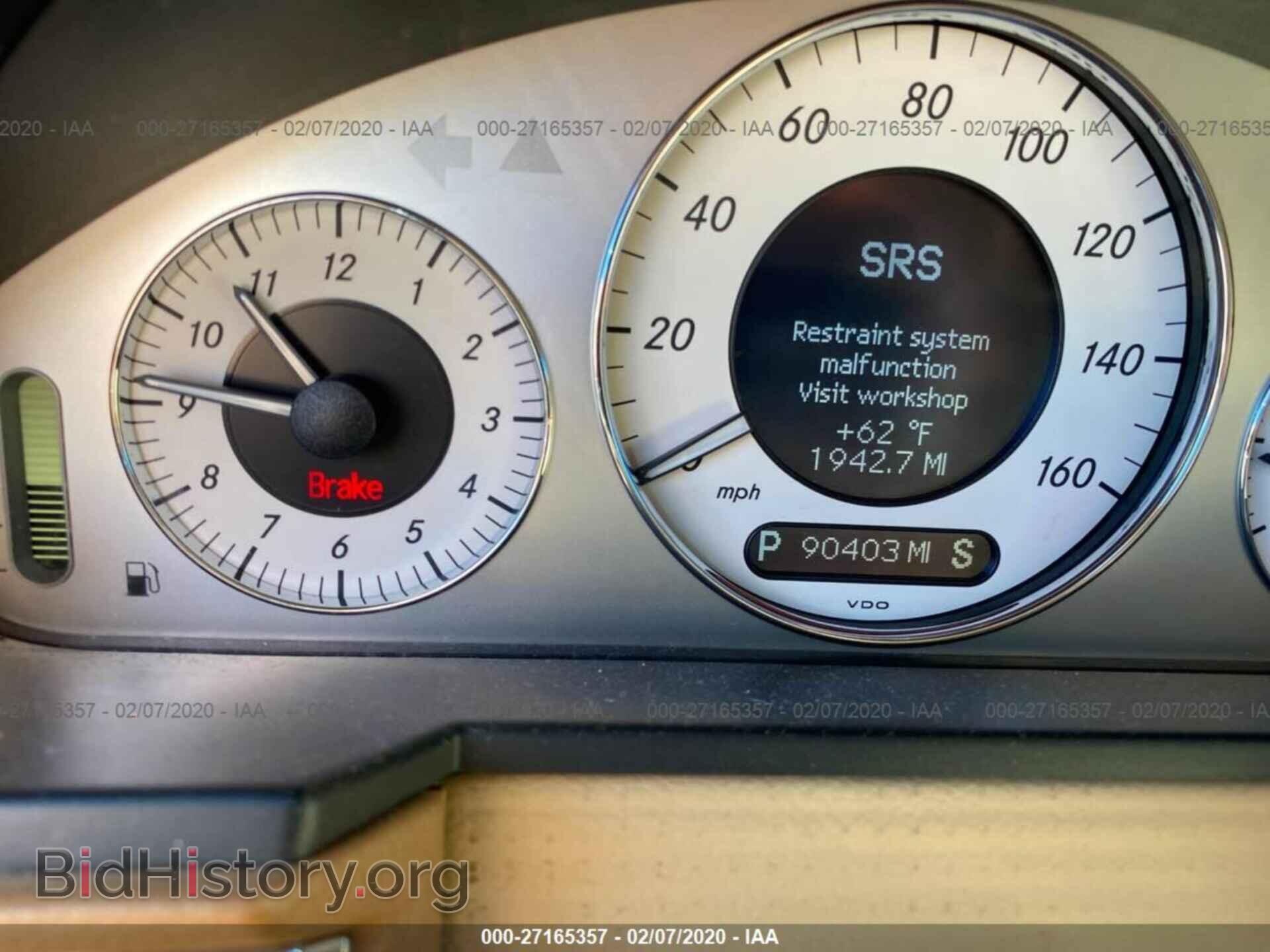 2007 MERCEDES-BENZ E - VIN: WDBUF56X37B085687 - Фото 7