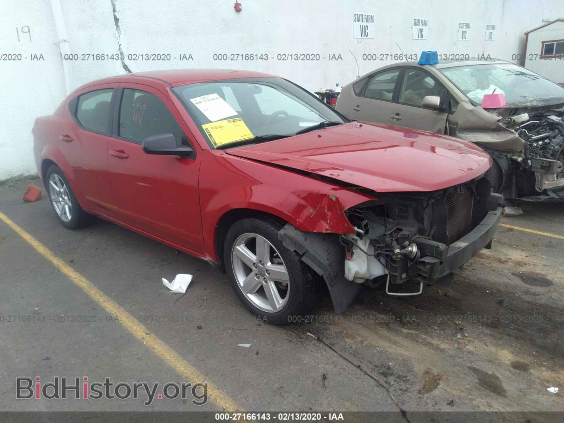 Фотография 1C3CDZAB7DN625398 - DODGE AVENGER 2013