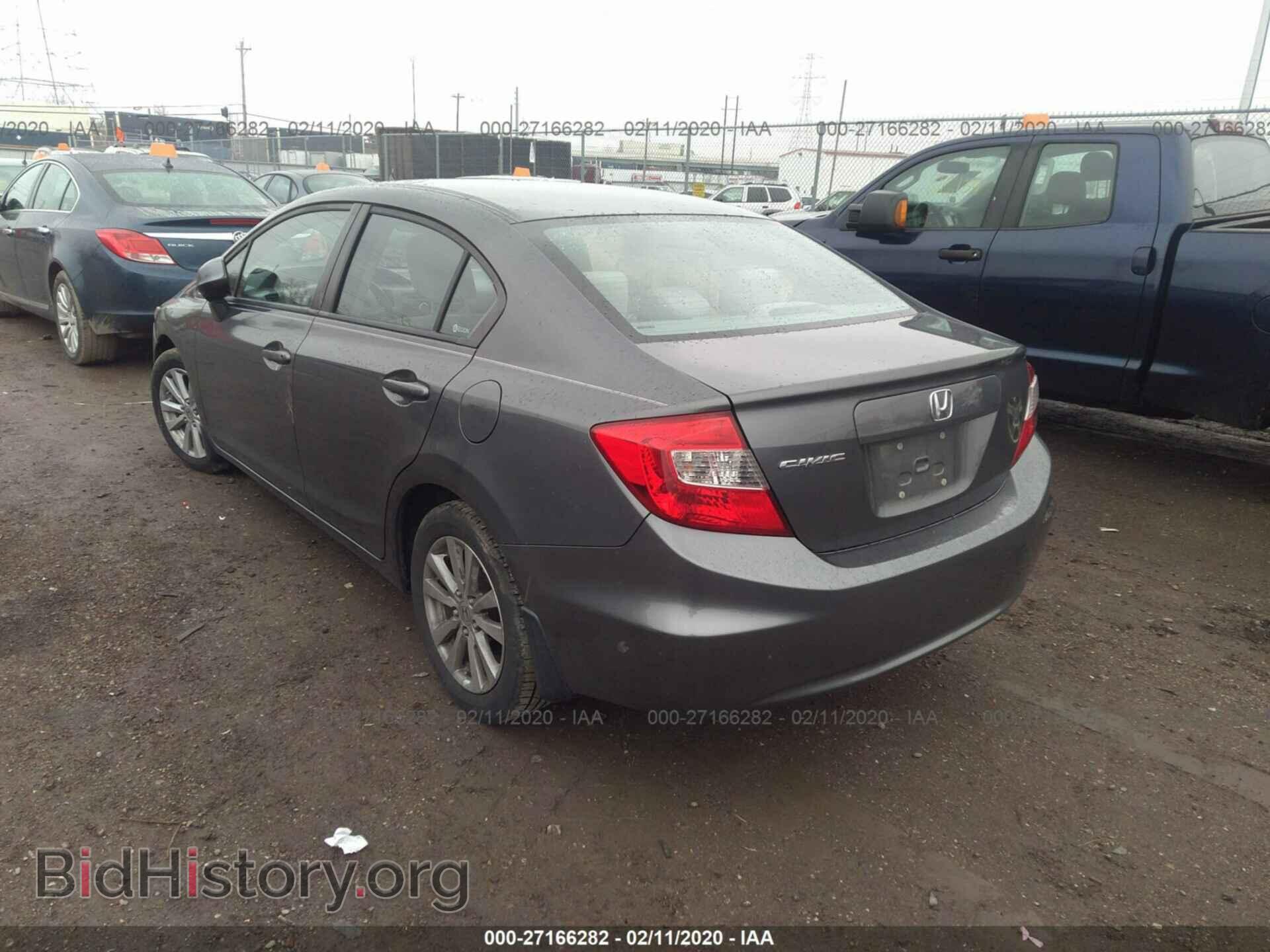 2012 HONDA CIVIC - VIN: 2HGFB2F81CH526376 - Фото 3