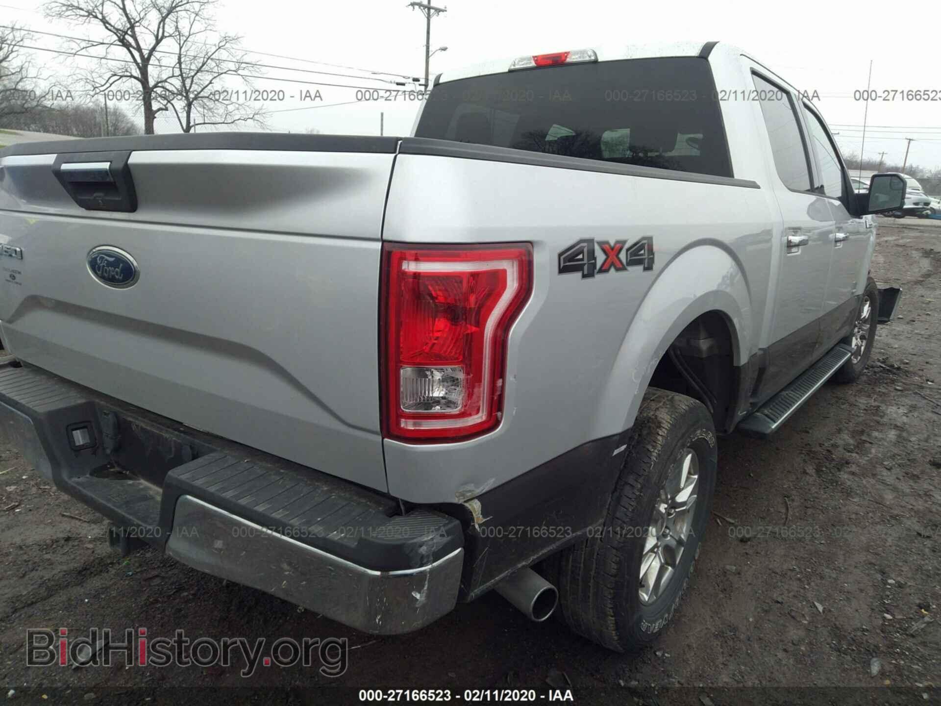 2016 FORD F150 - VIN: 1FTEW1EP8GKF60749 - Фото 4