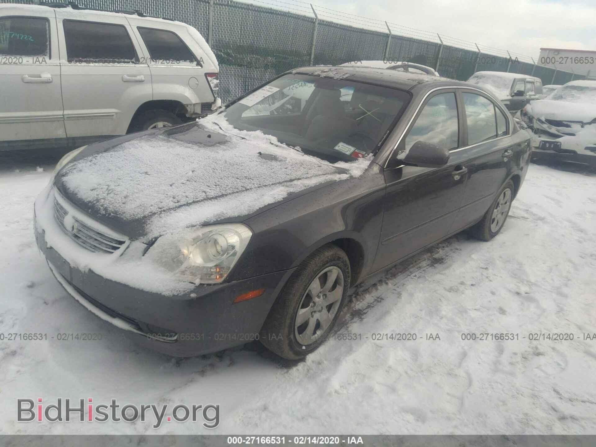 2008 KIA OPTIMA - VIN: KNAGE123X85257417 - Фото 2