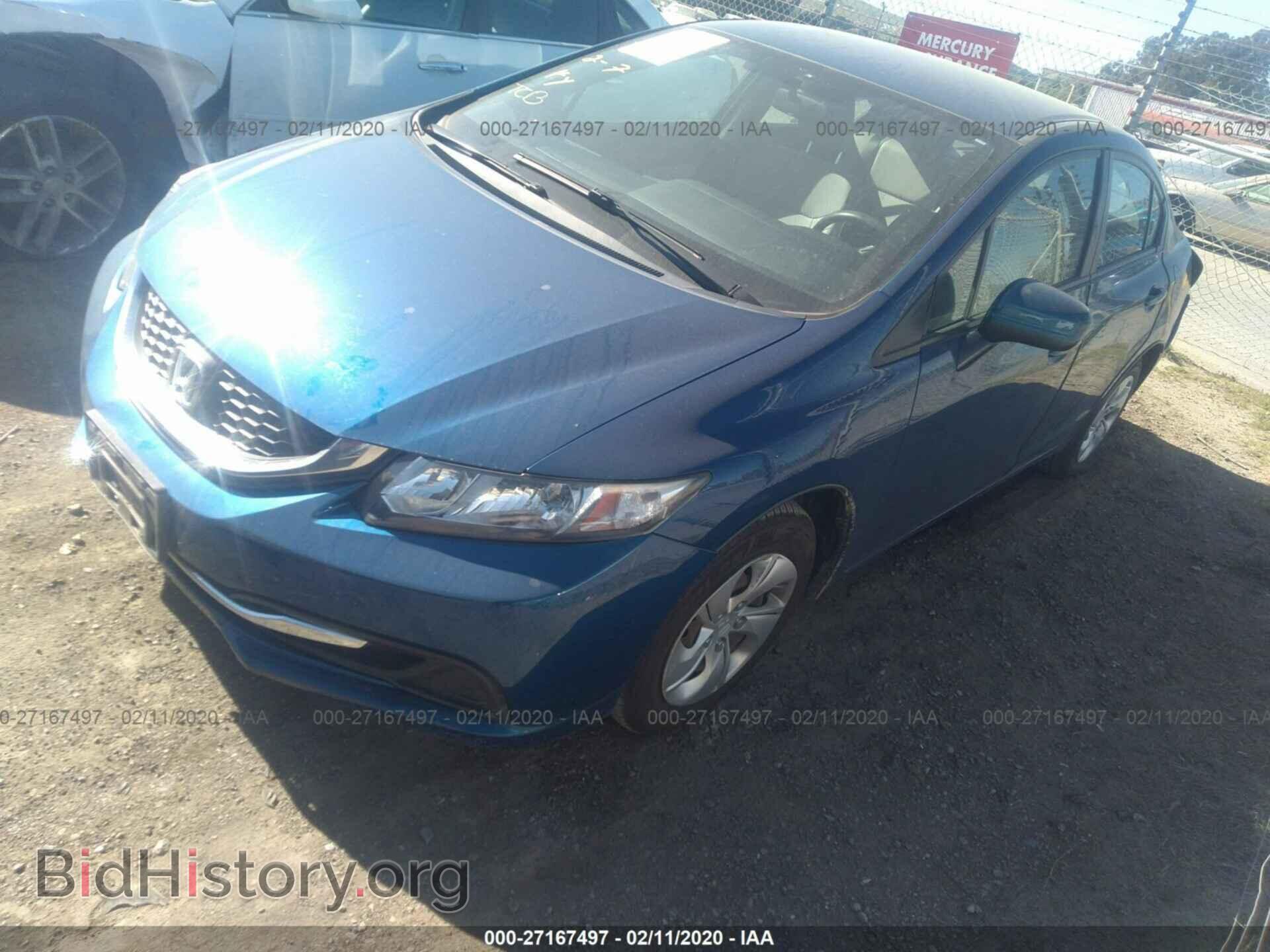 2014 HONDA CIVIC - VIN: 19XFB2F59EE214809 - Photo 2