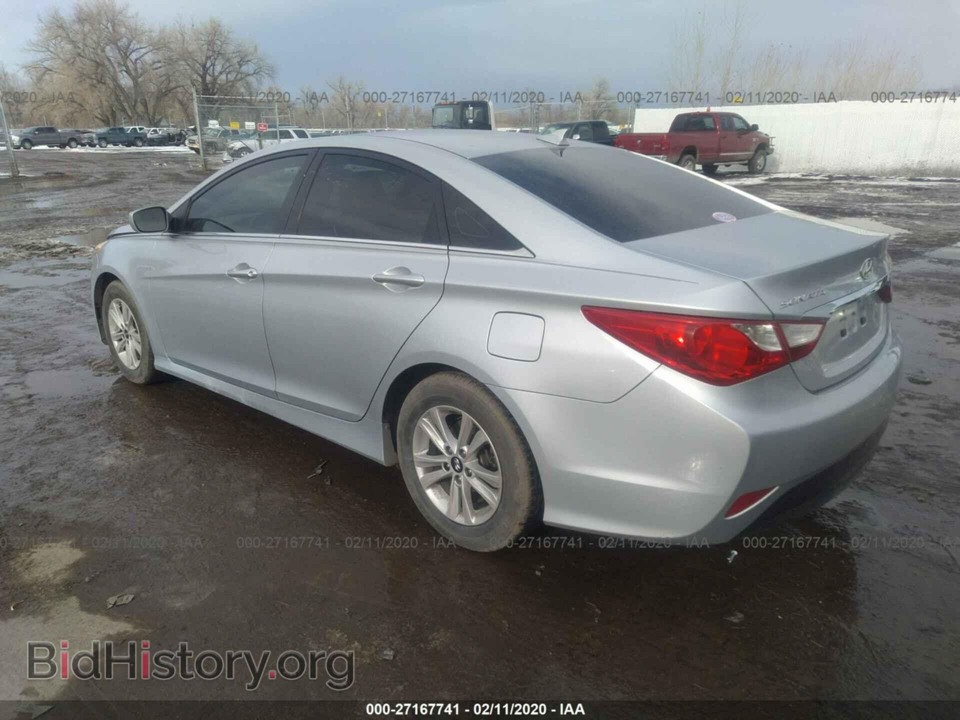 2014 HYUNDAI SONATA - VIN: 5NPEB4ACXEH889741 - Фото 3