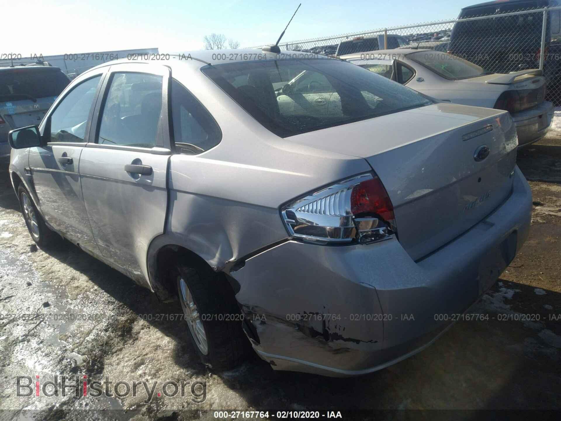 2008 FORD FOCUS - VIN: 1FAHP35N48W247802 - Фото 3
