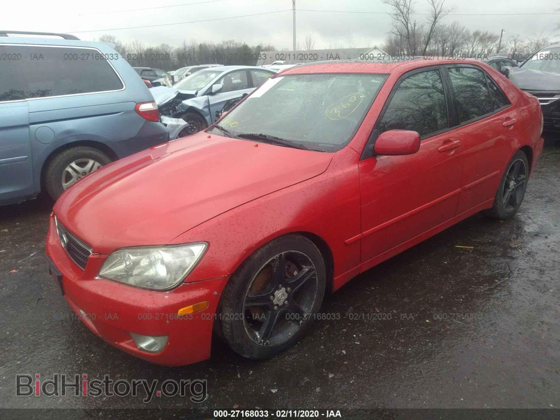 2002 LEXUS IS - VIN: JTHBD192620038535 - Фото 2