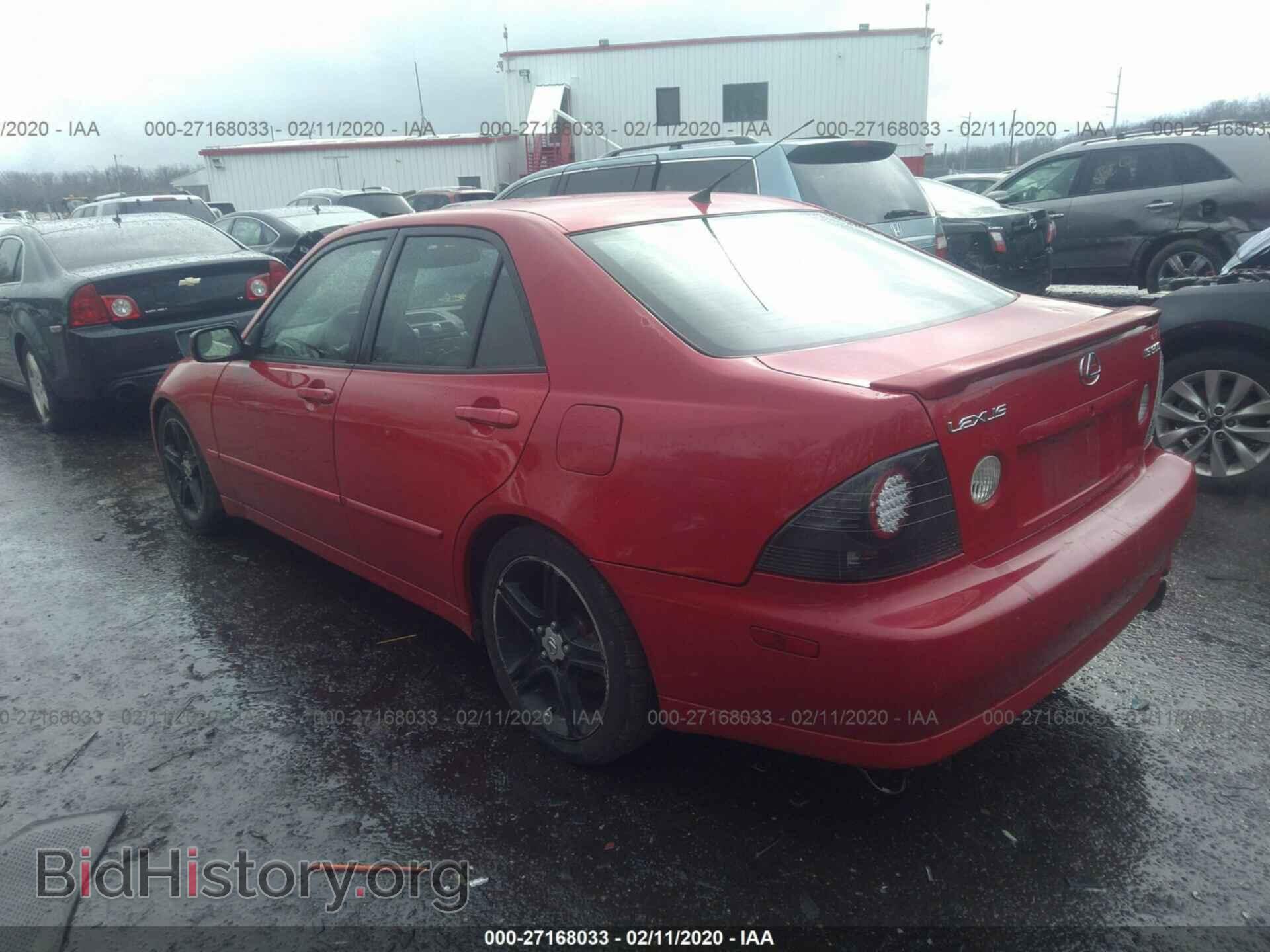 2002 LEXUS IS - VIN: JTHBD192620038535 - Фото 3