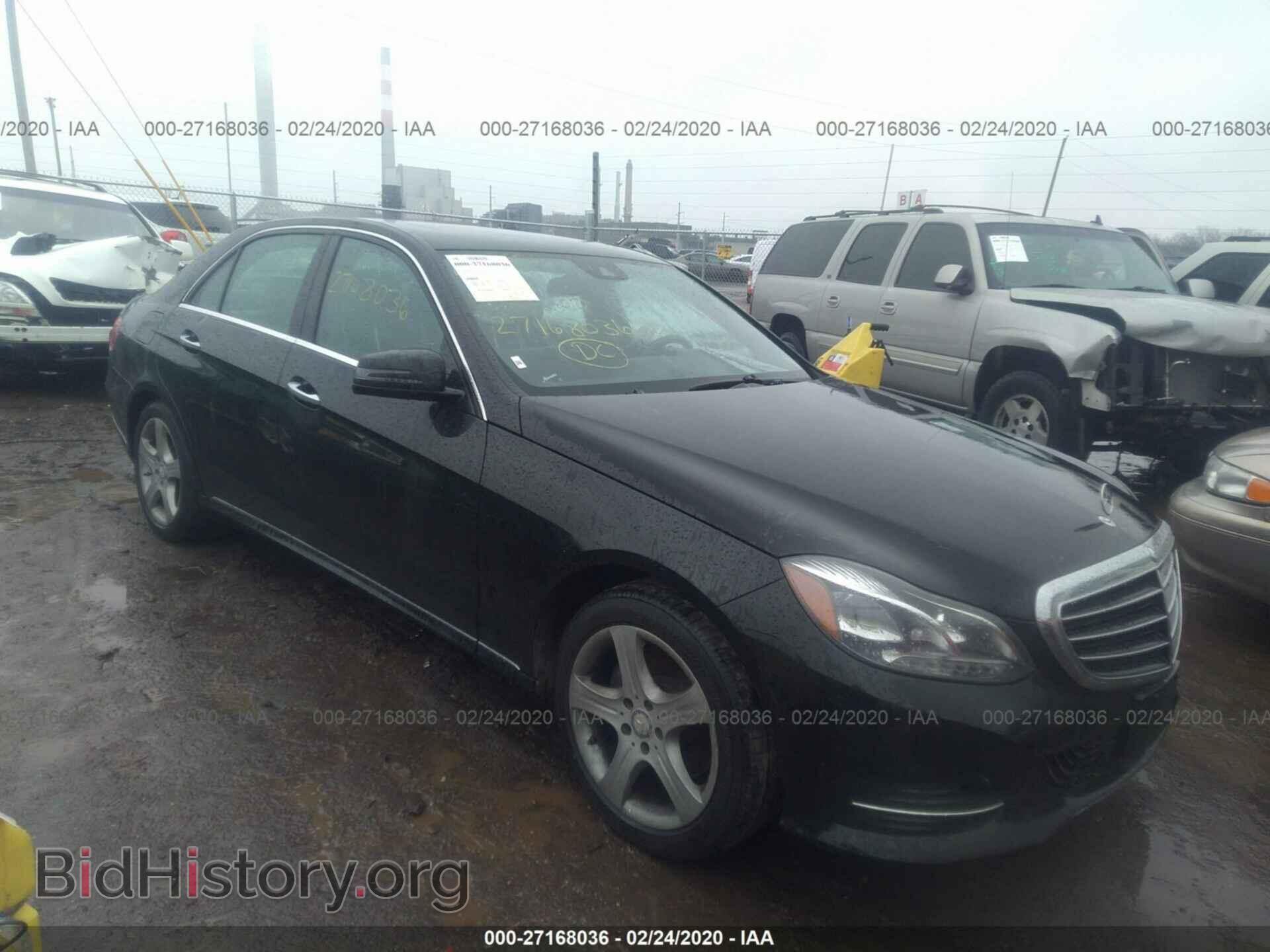 Photo WDDHF8JB5EA785400 - MERCEDES-BENZ E 2014
