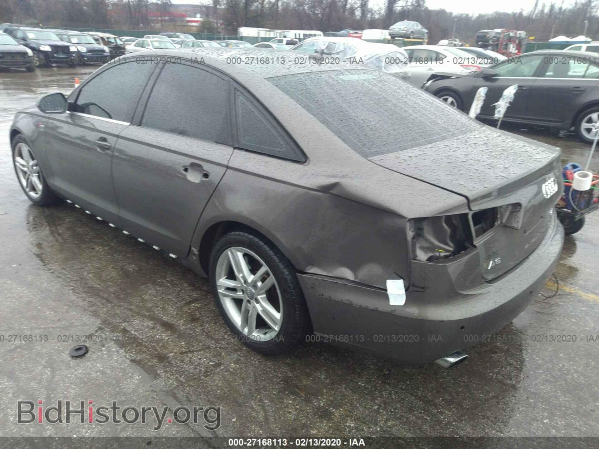 2012 AUDI A6 - VIN: WAUGGAFC7CN117564 - Фото 3