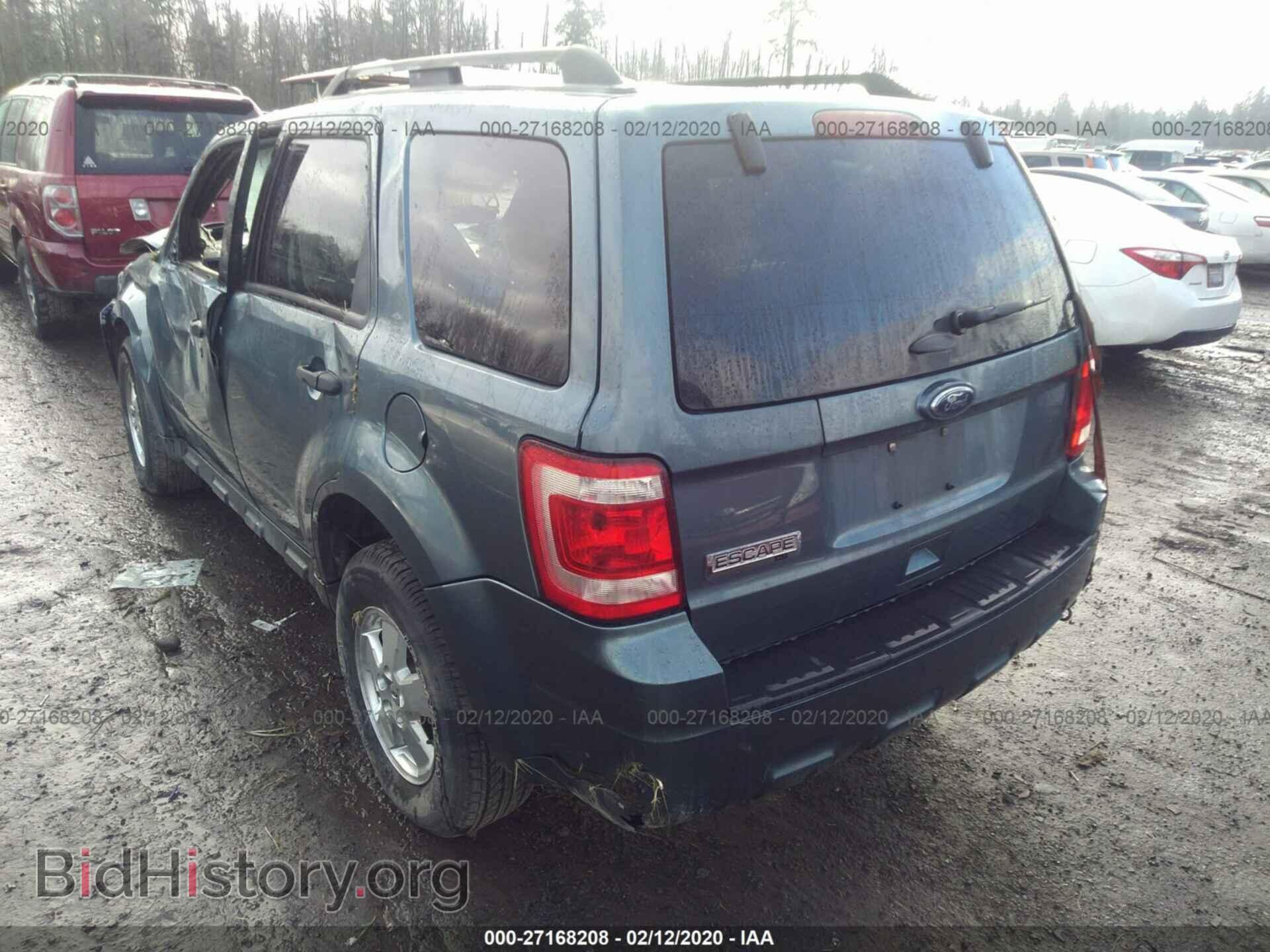 2011 FORD ESCAPE - VIN: 1FMCU9D7XBKC62222 - Фото 3