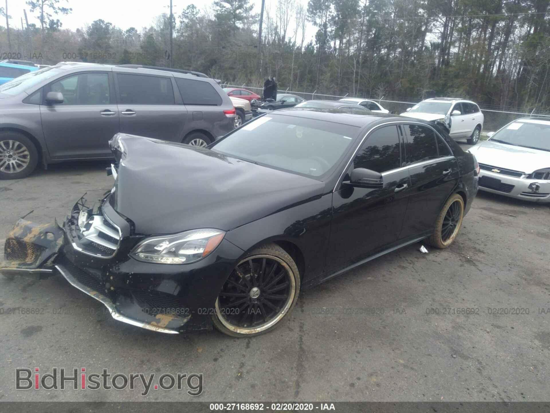2014 MERCEDES-BENZ E - VIN: WDDHF5KB4EA982054 - Фото 2