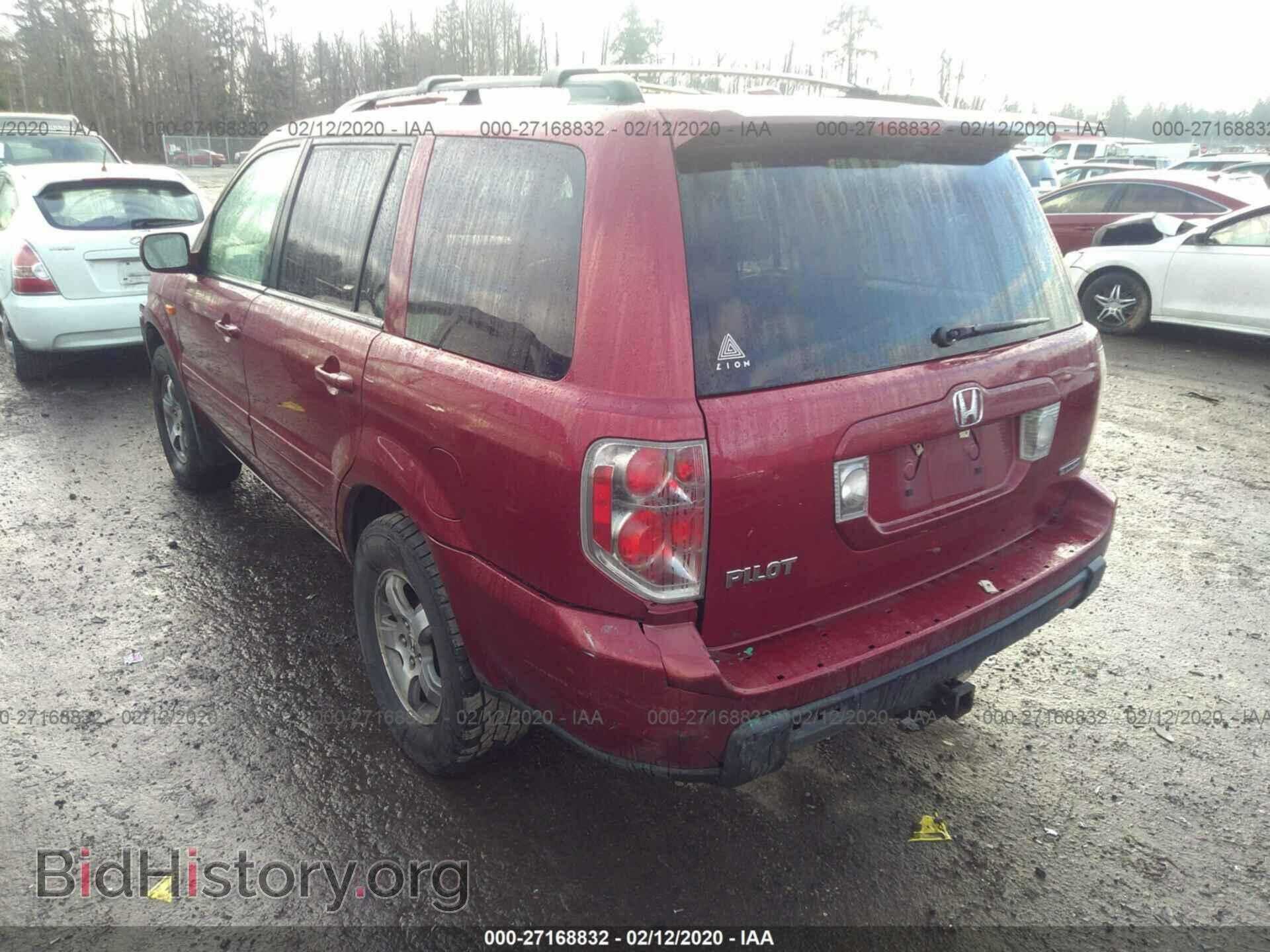 2006 HONDA PILOT - VIN: 2HKYF18686H528624 - Фото 3