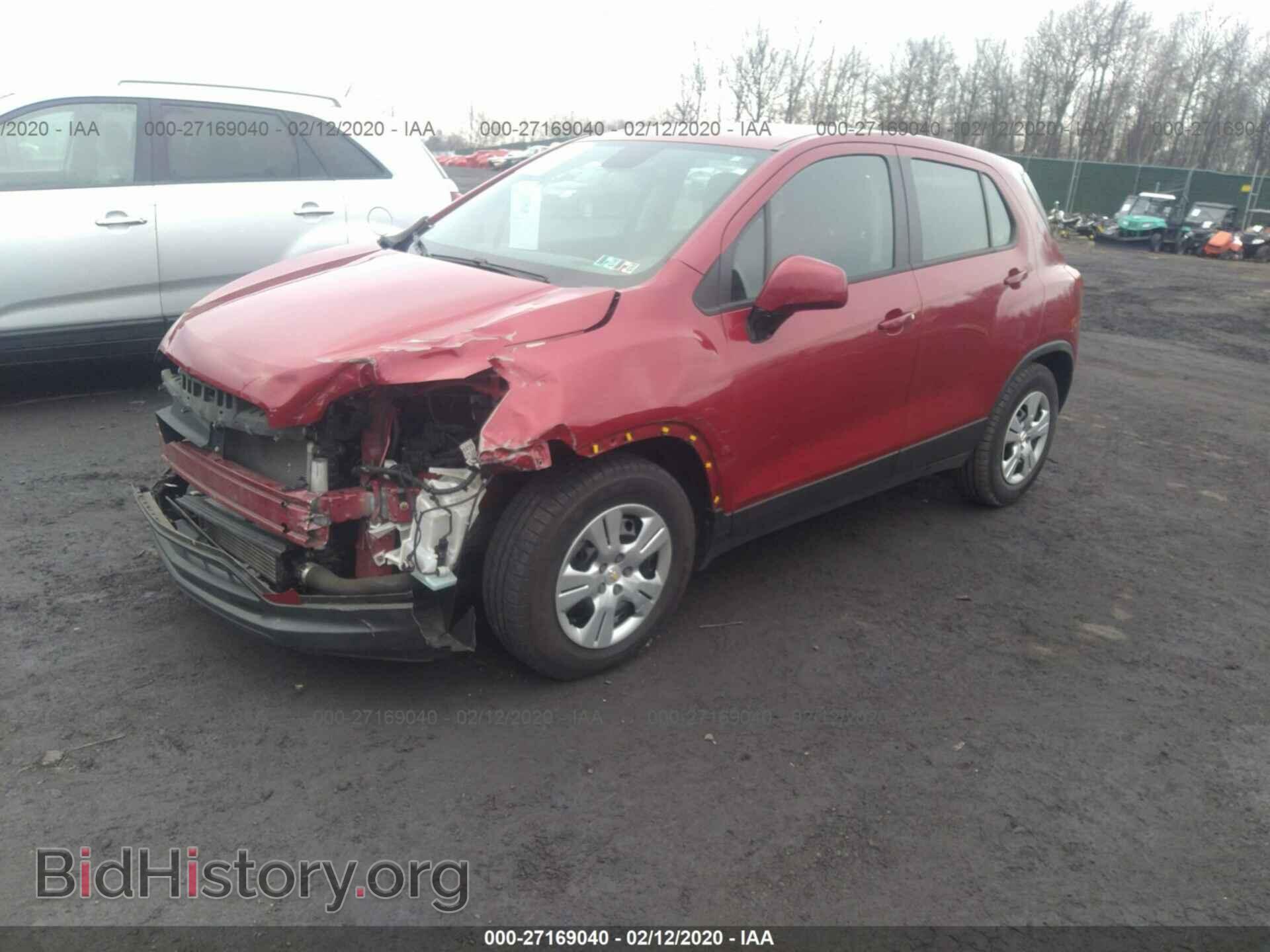 2015 CHEVROLET TRAX - VIN: KL7CJKSB0FB112411 - Фото 2