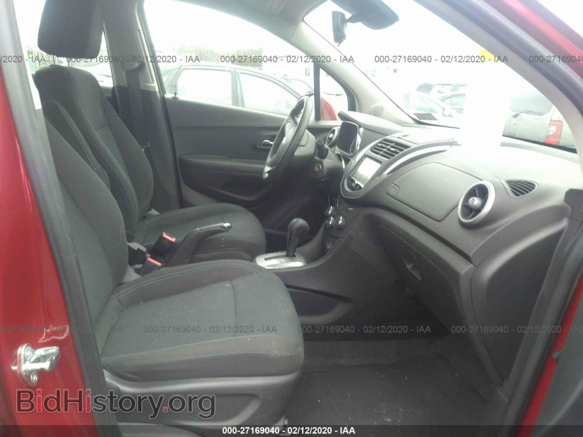 2015 CHEVROLET TRAX - VIN: KL7CJKSB0FB112411 - Фото 5