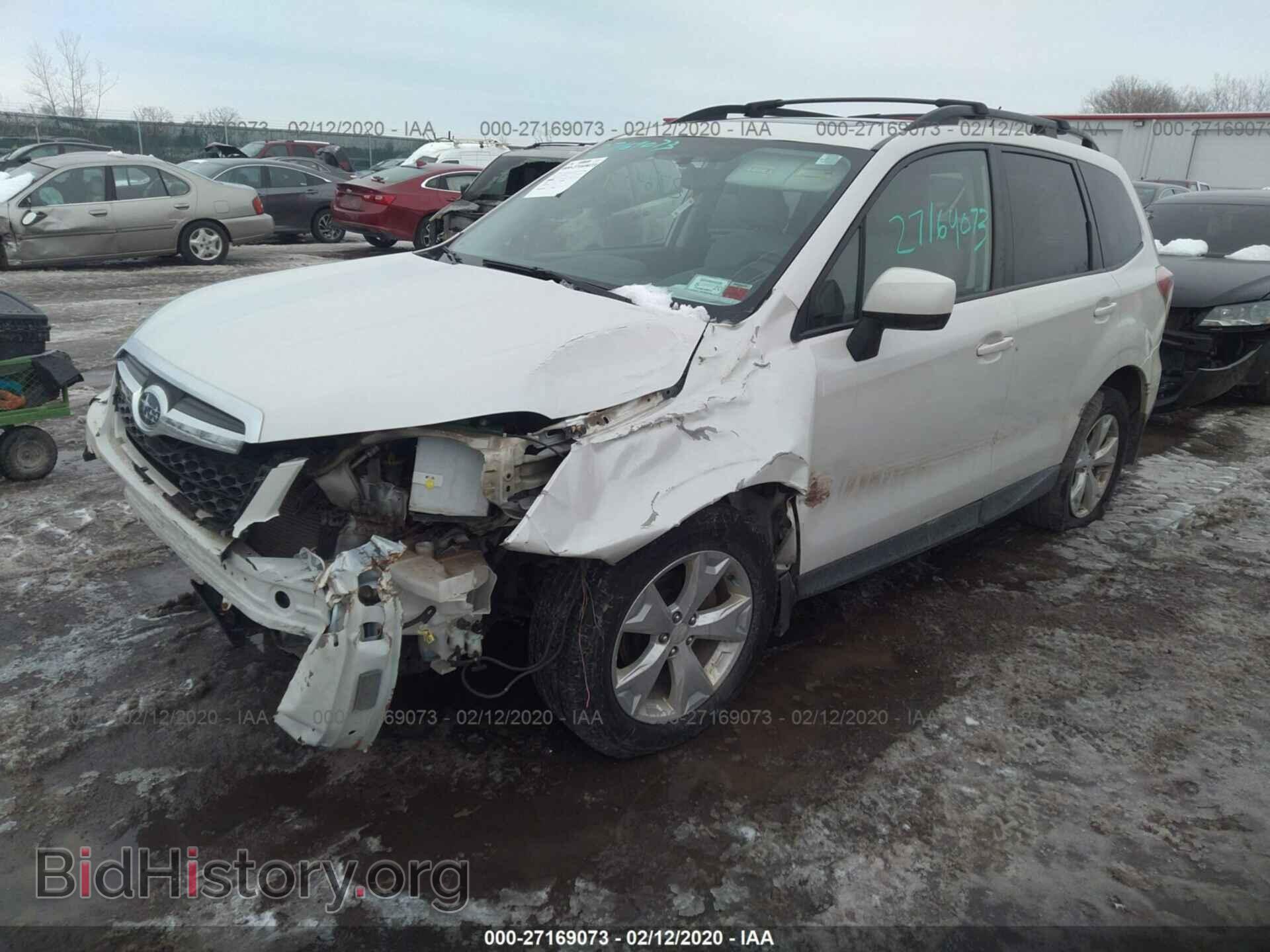 2014 SUBARU FORESTER - VIN: JF2SJAEC0EH431799 - Фото 2