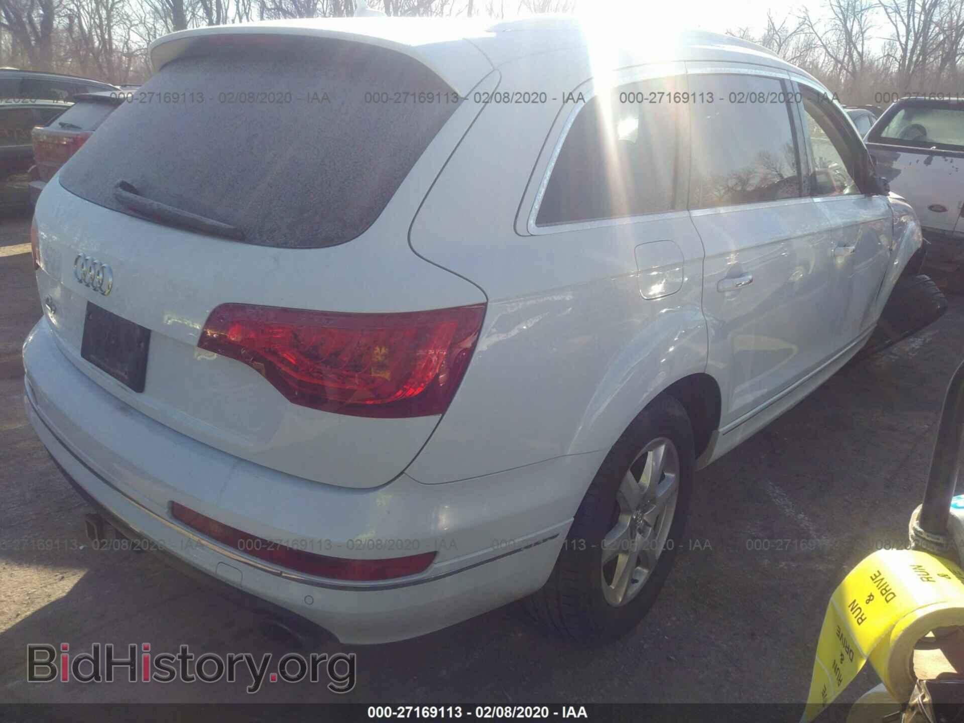 2013 AUDI Q7 - VIN: WA1LGAFE3DD004280 - Фото 4