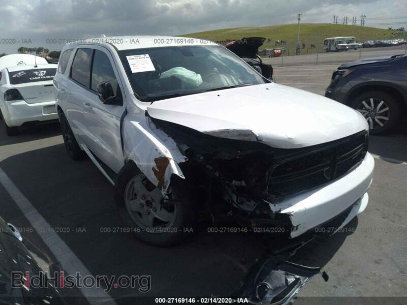 2016 Dodge DURANGO Limited (VIN 1C4RDHDG6GC502344) — photo 1 of 11, IAAI, damage: right front