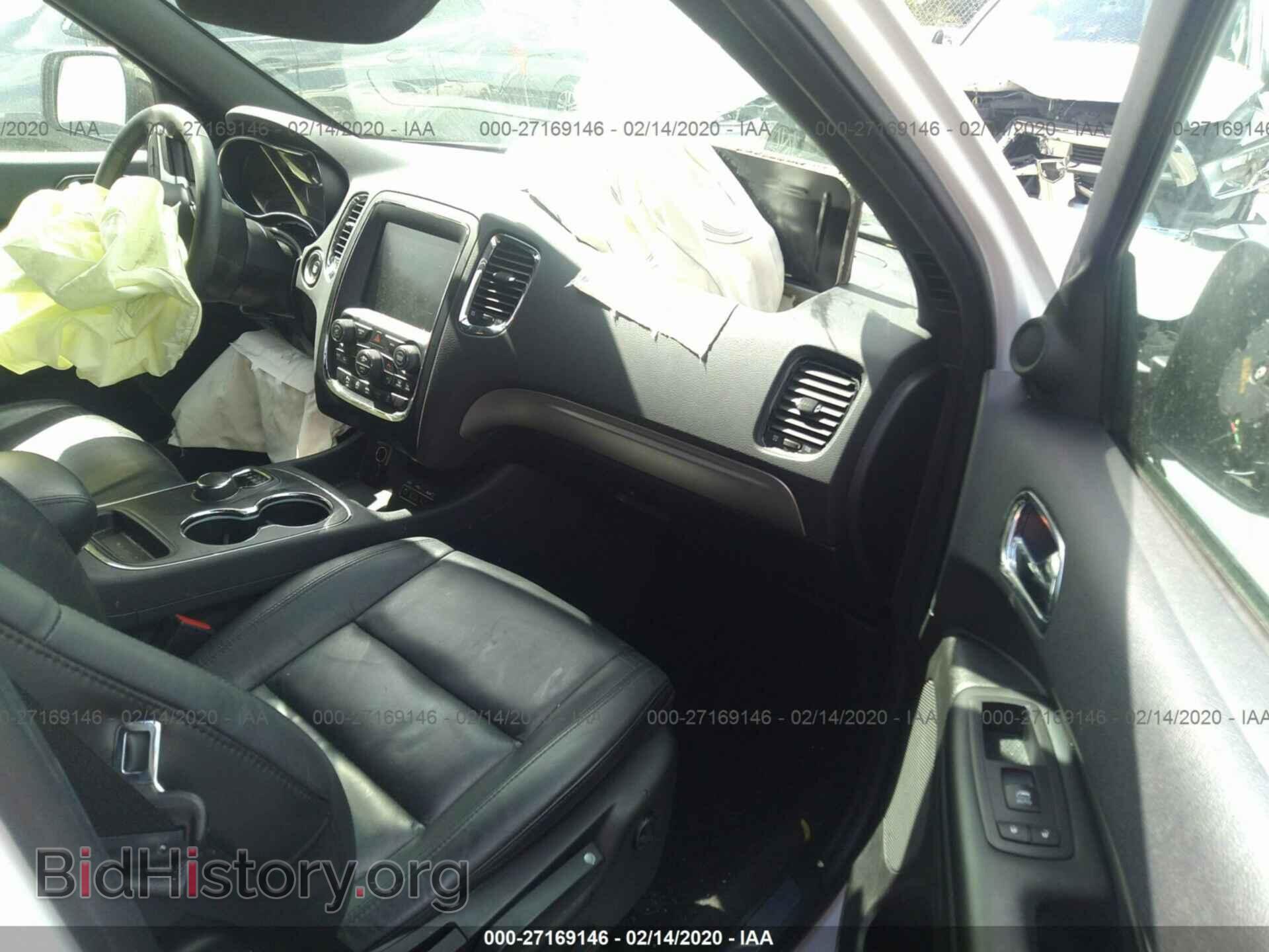 2016 DODGE DURANGO - VIN: 1C4RDHDG6GC502344 - Фото 5
