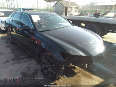 2015 Lexus GS 350, black — VIN JTHBE1BL2FA019643, IAAI