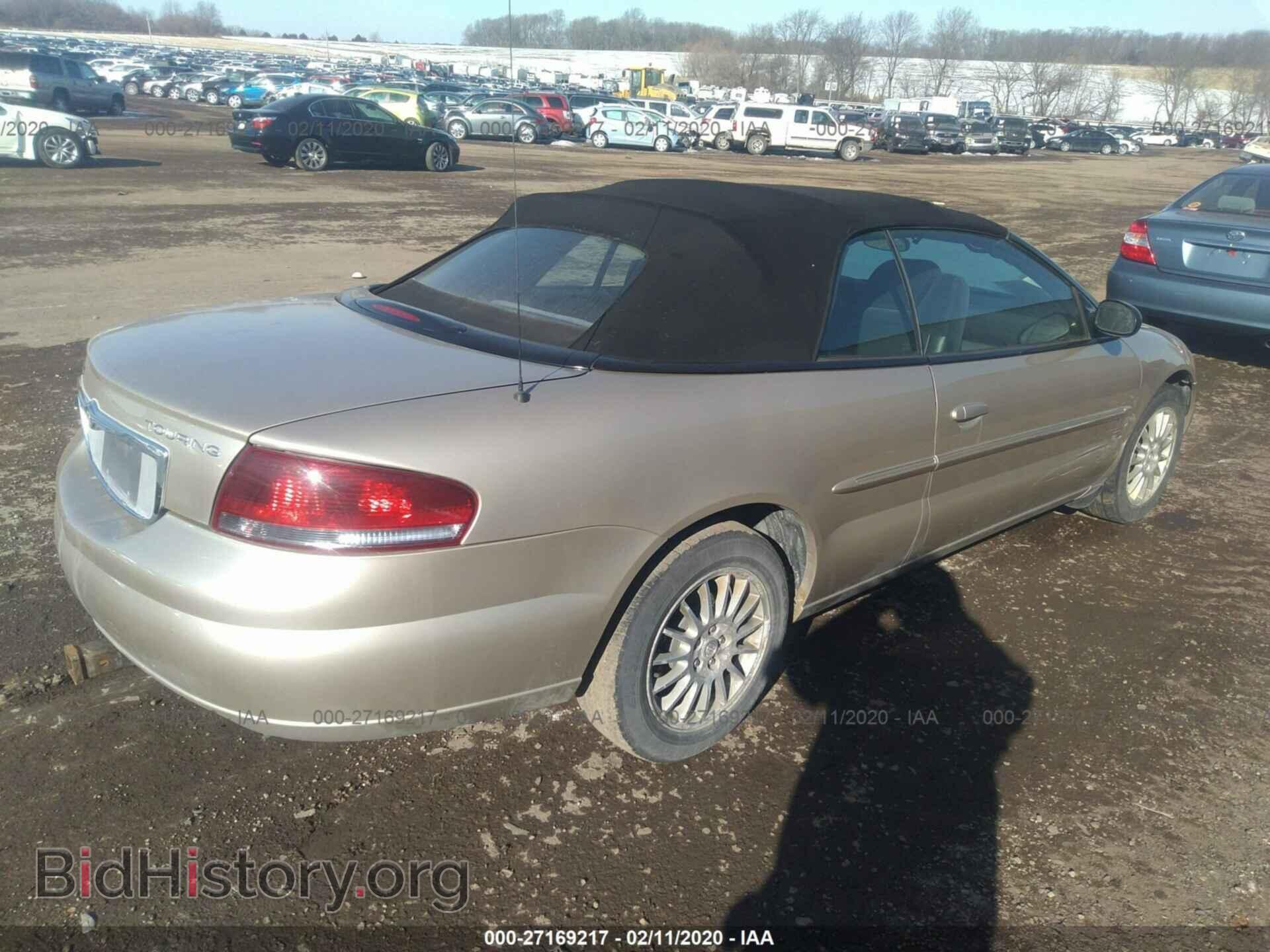 2006 CHRYSLER SEBRING - VIN: 1C3EL55R86N142050 - Фото 4